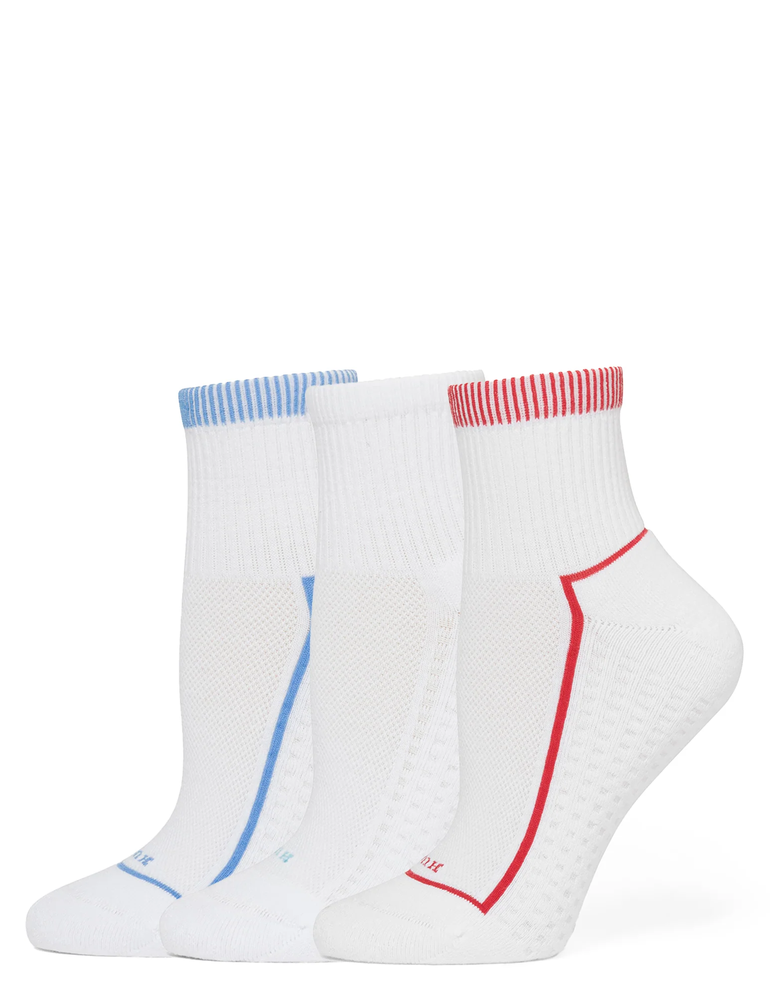 Air Cushion Mini Crew Top Socks 3 Pair Pack