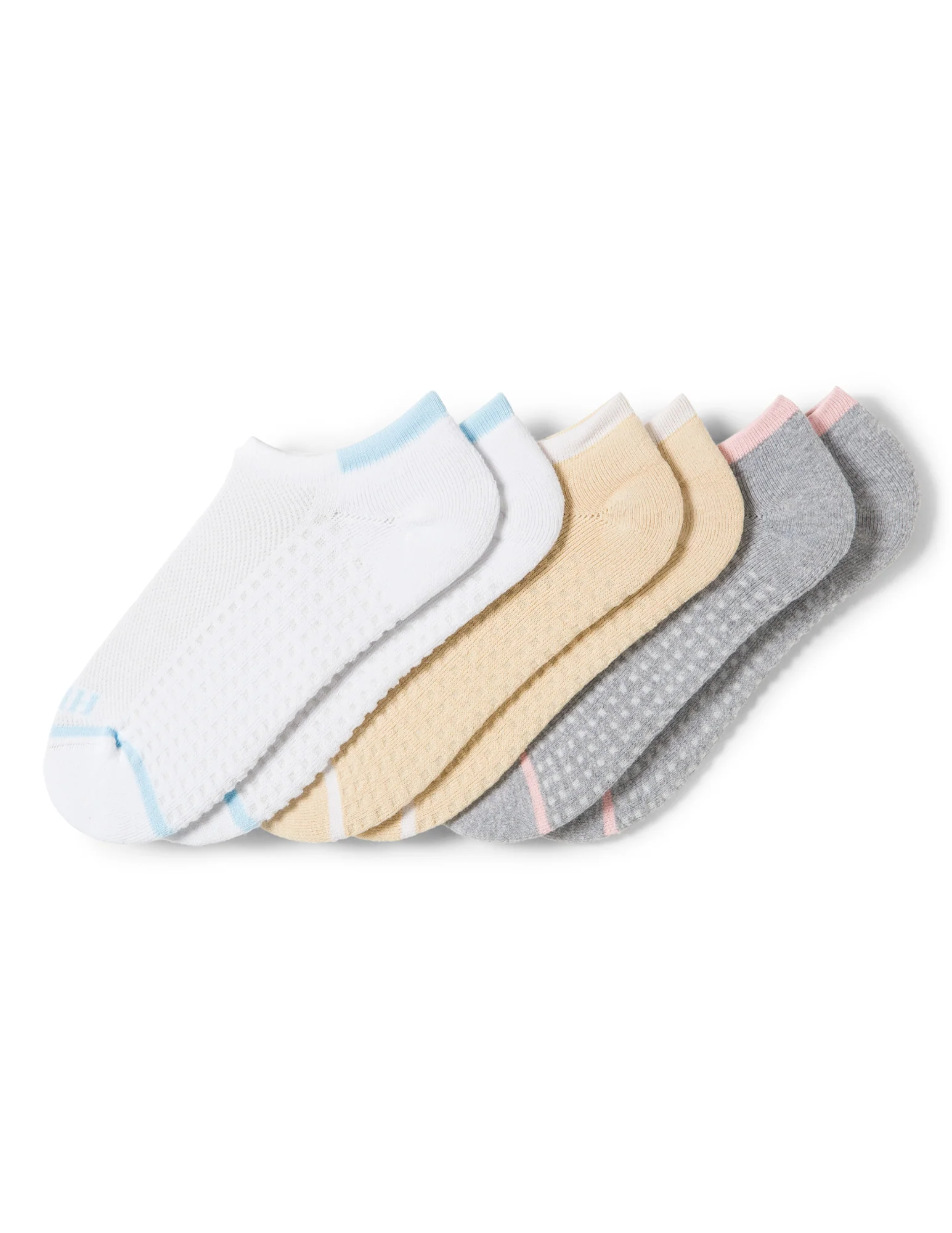 Air Cushion No Show Socks 3 Pair Pack