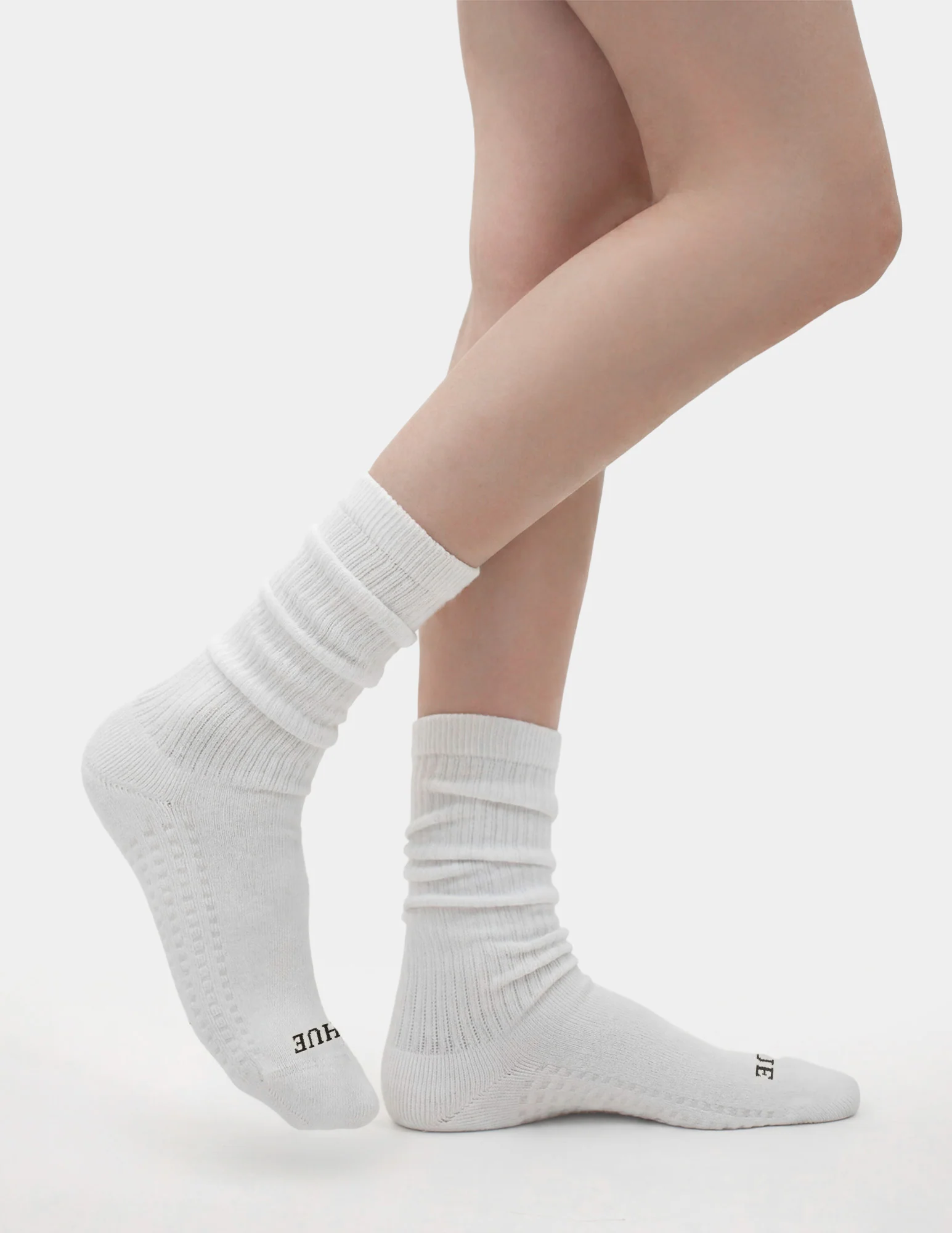 Air Cushion Sport Scrunch Crew Socks 2 Pair Pack - Image 4