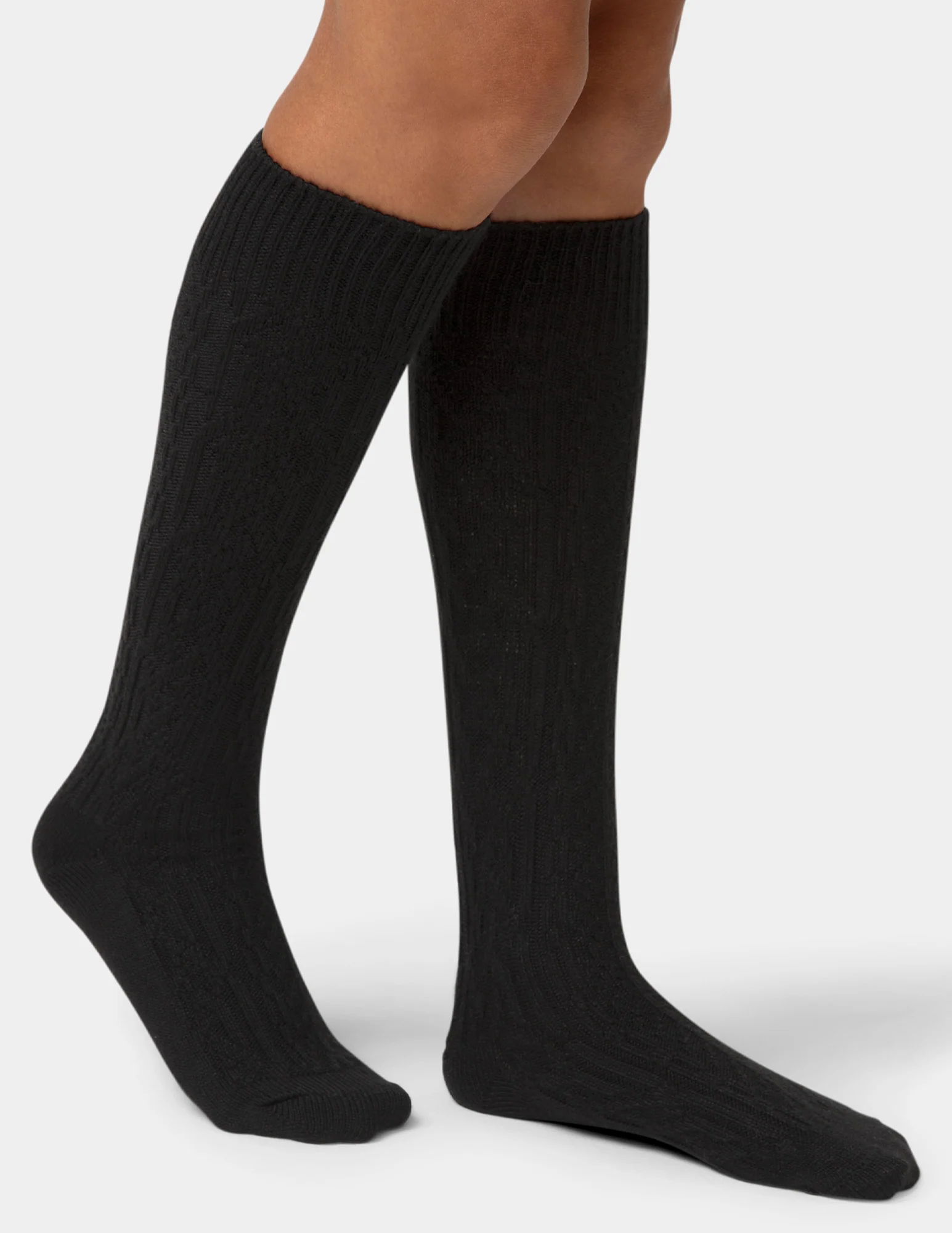Cable Knee Sock