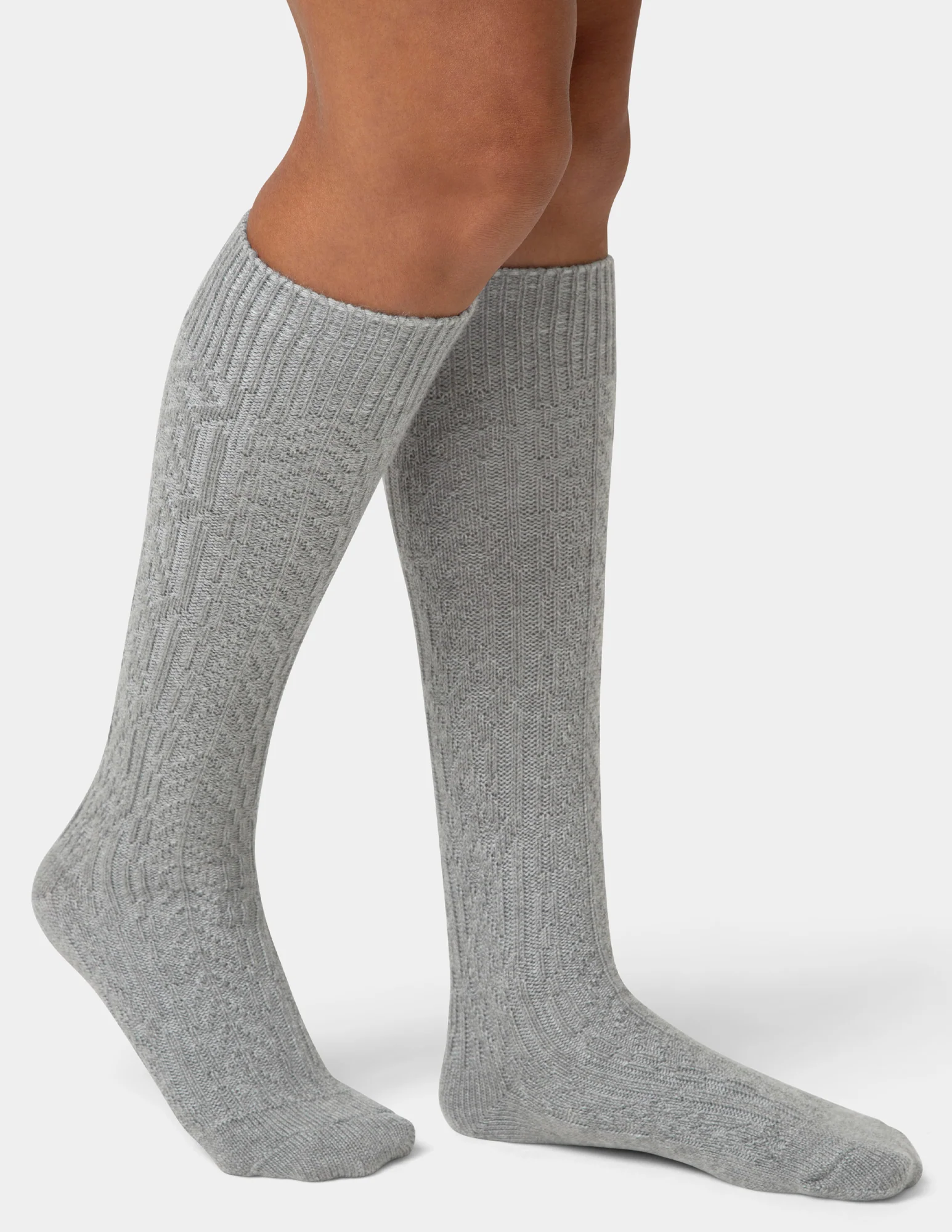 Cable Knee Sock