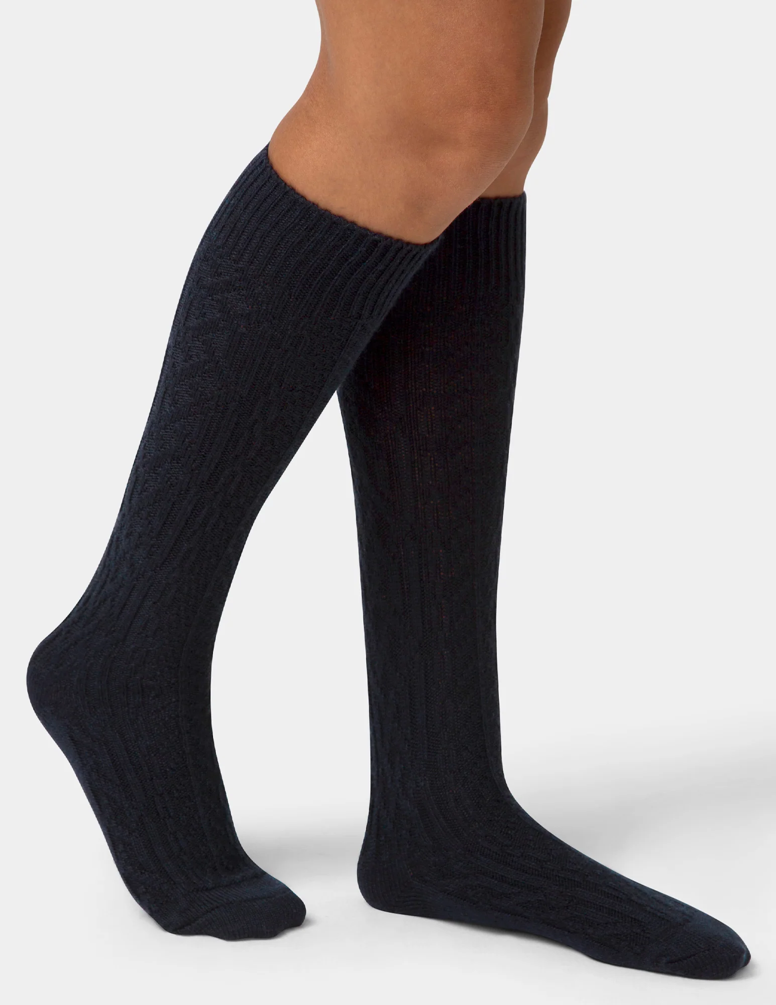 Cable Knee Sock
