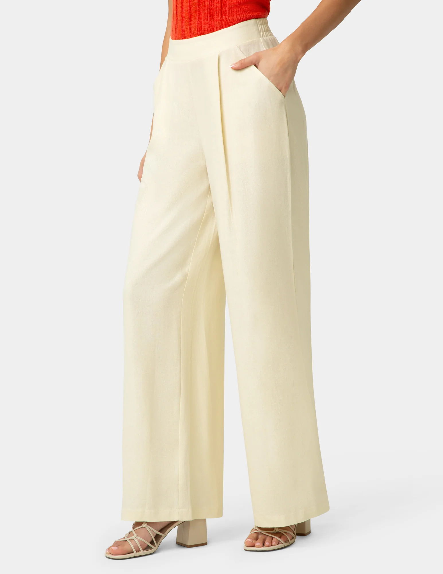 Coastal Linen Palazzo Pant