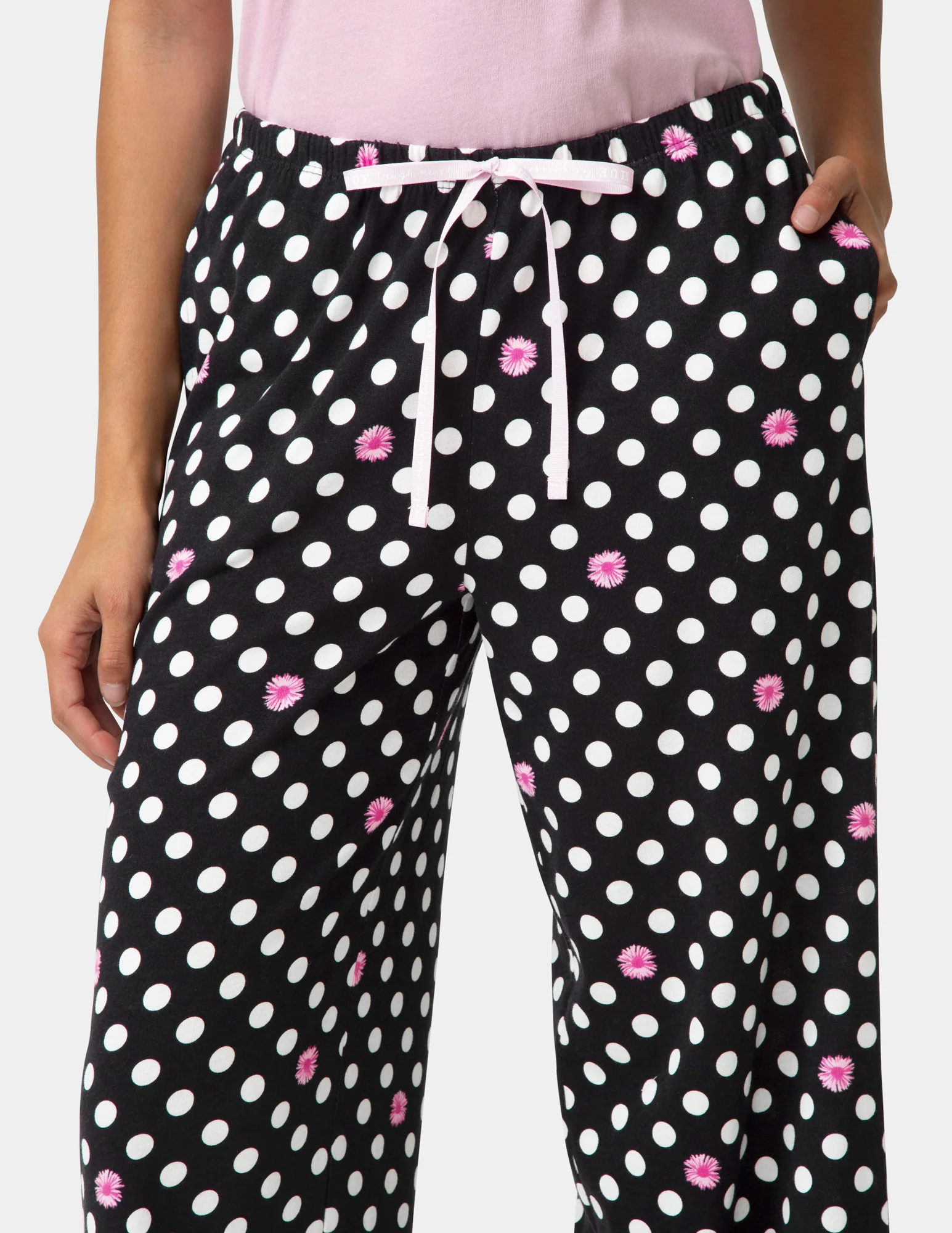 Cotton Candied Daisy Dot PJ Pant - Image 4