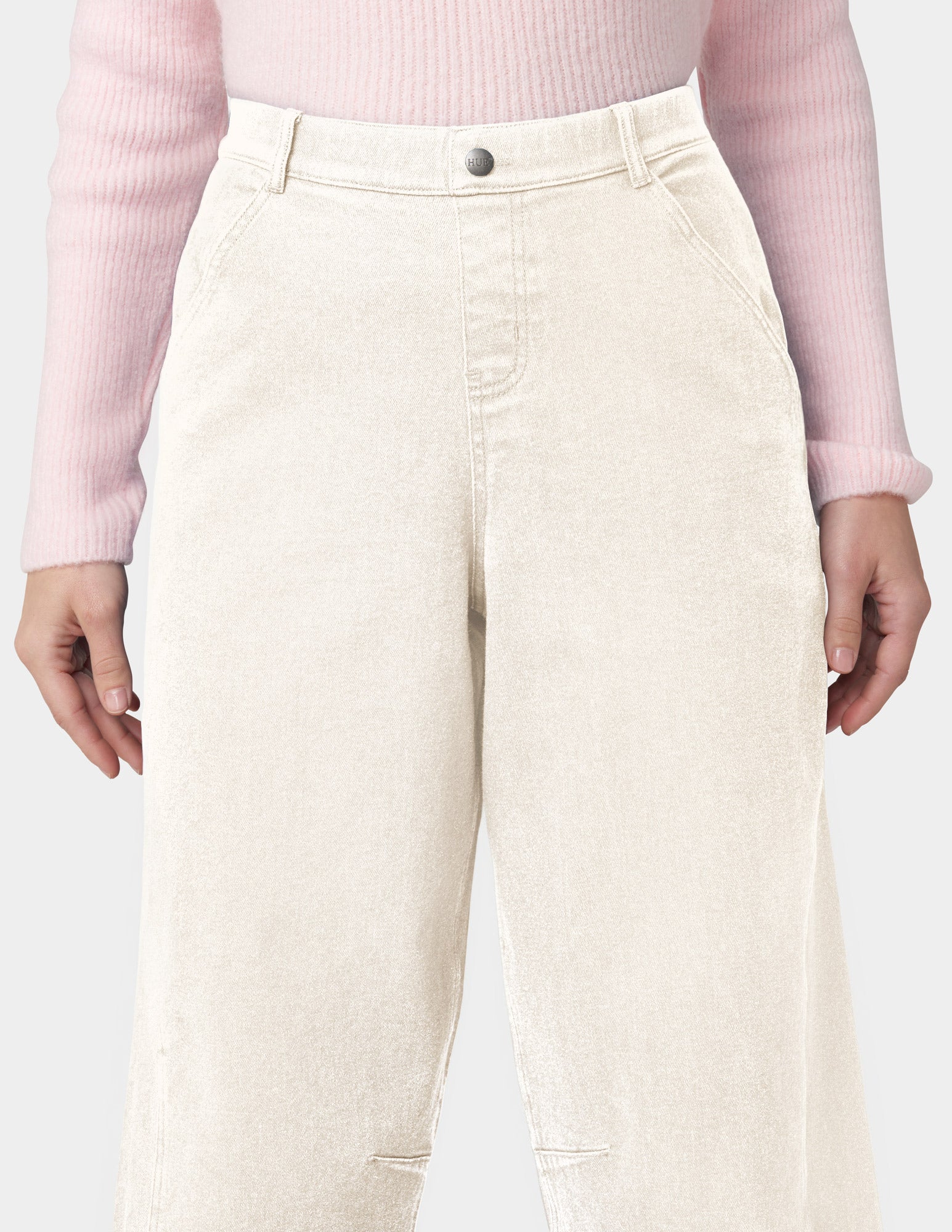 Denim Barrel Leg Skimmer - Image 5