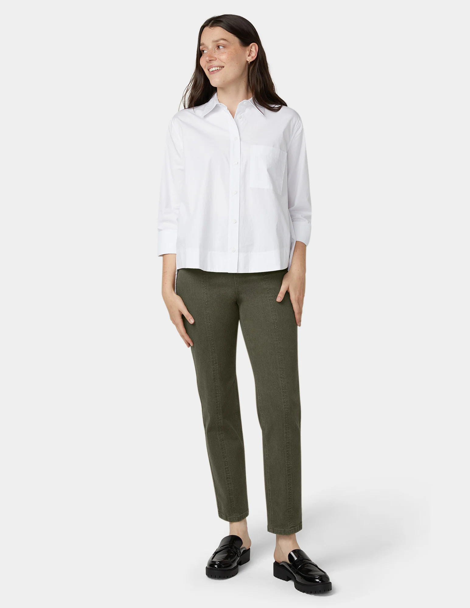 Denim Straight Leg Pant - Image 2