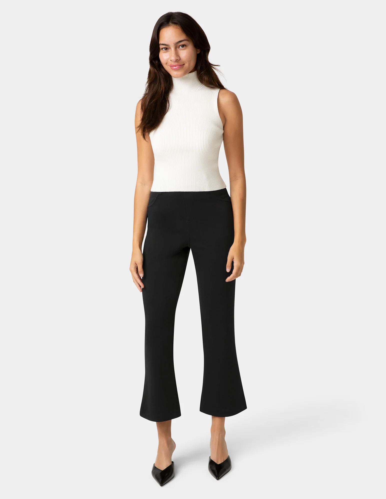 Double Soft Jersey Kick Flare Pant - Image 7