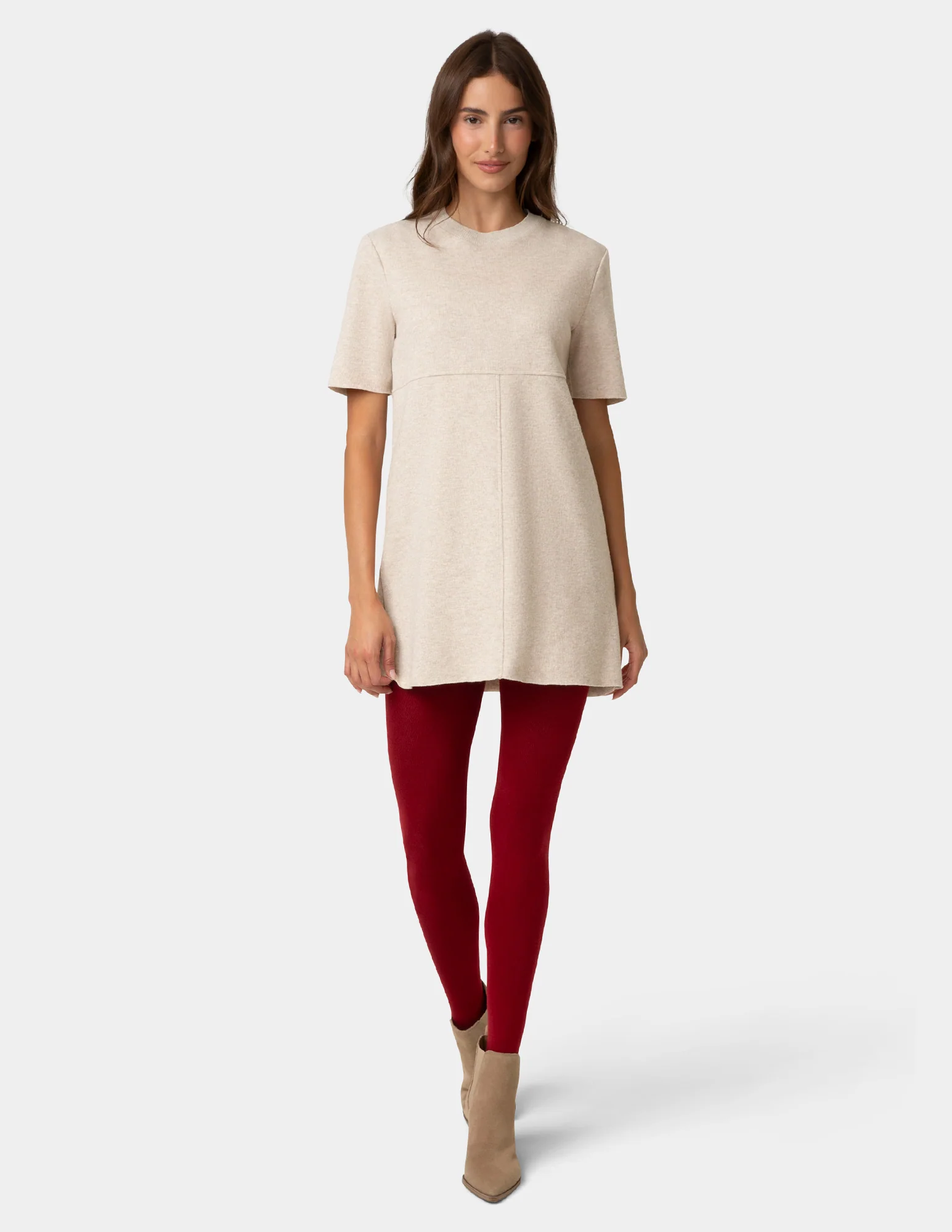 Flat Knit Sweater Tight - Image 2