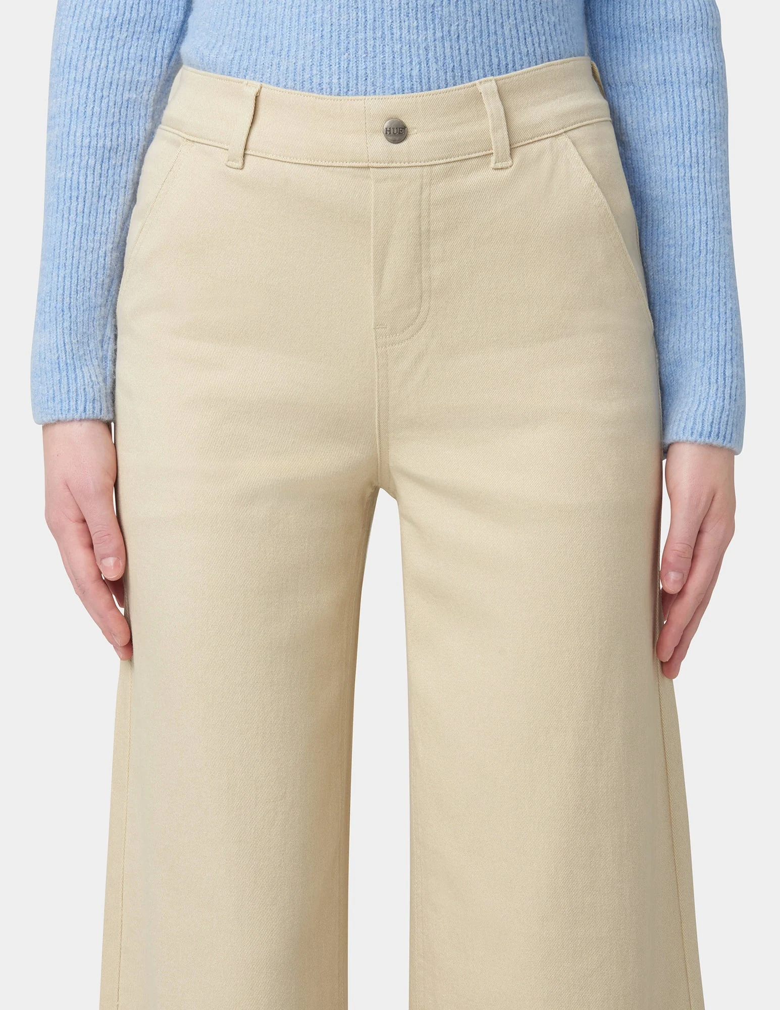 Frayed Edge Wide Leg Denim - Image 5