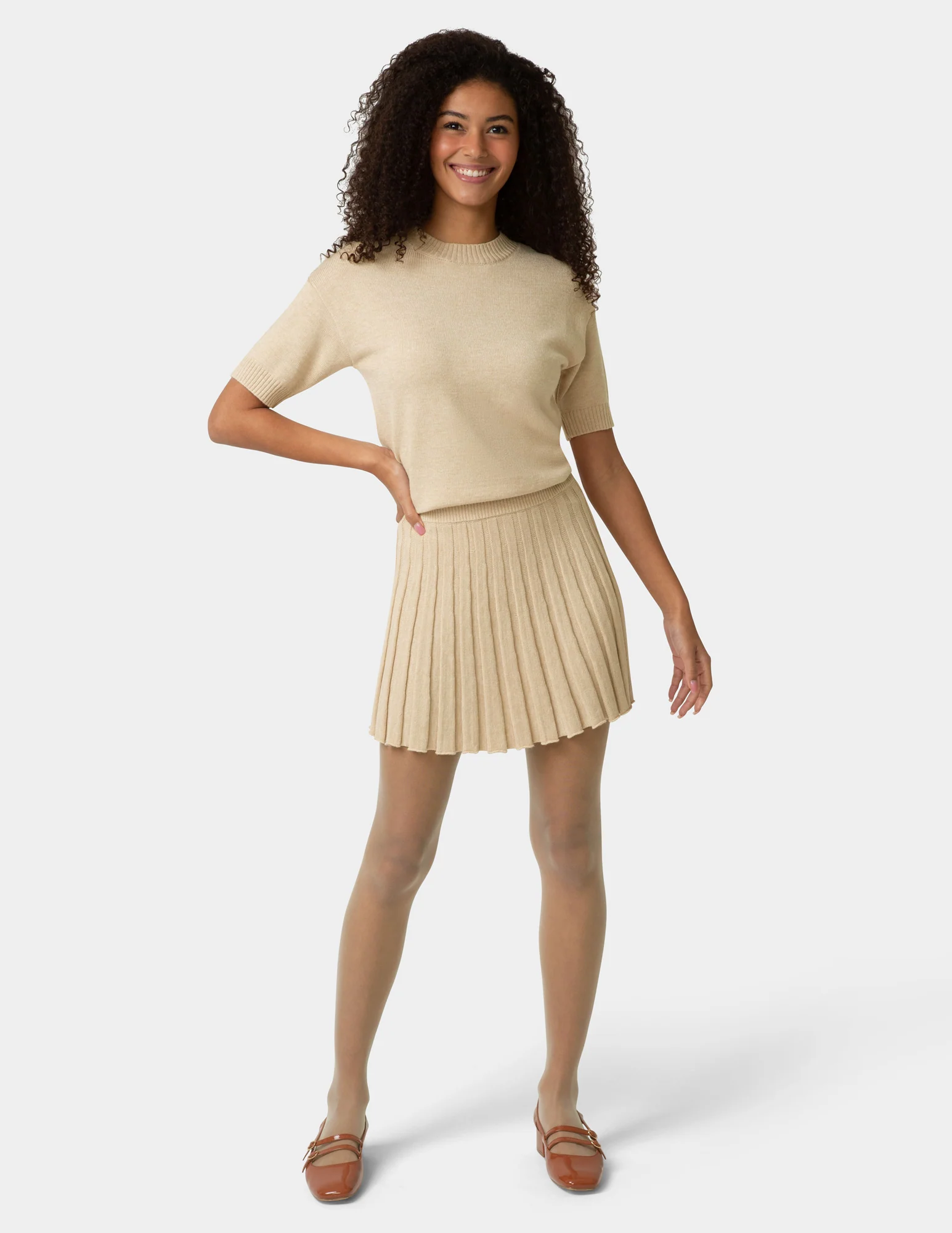 French Lace Control Top Pantyhose - Image 4