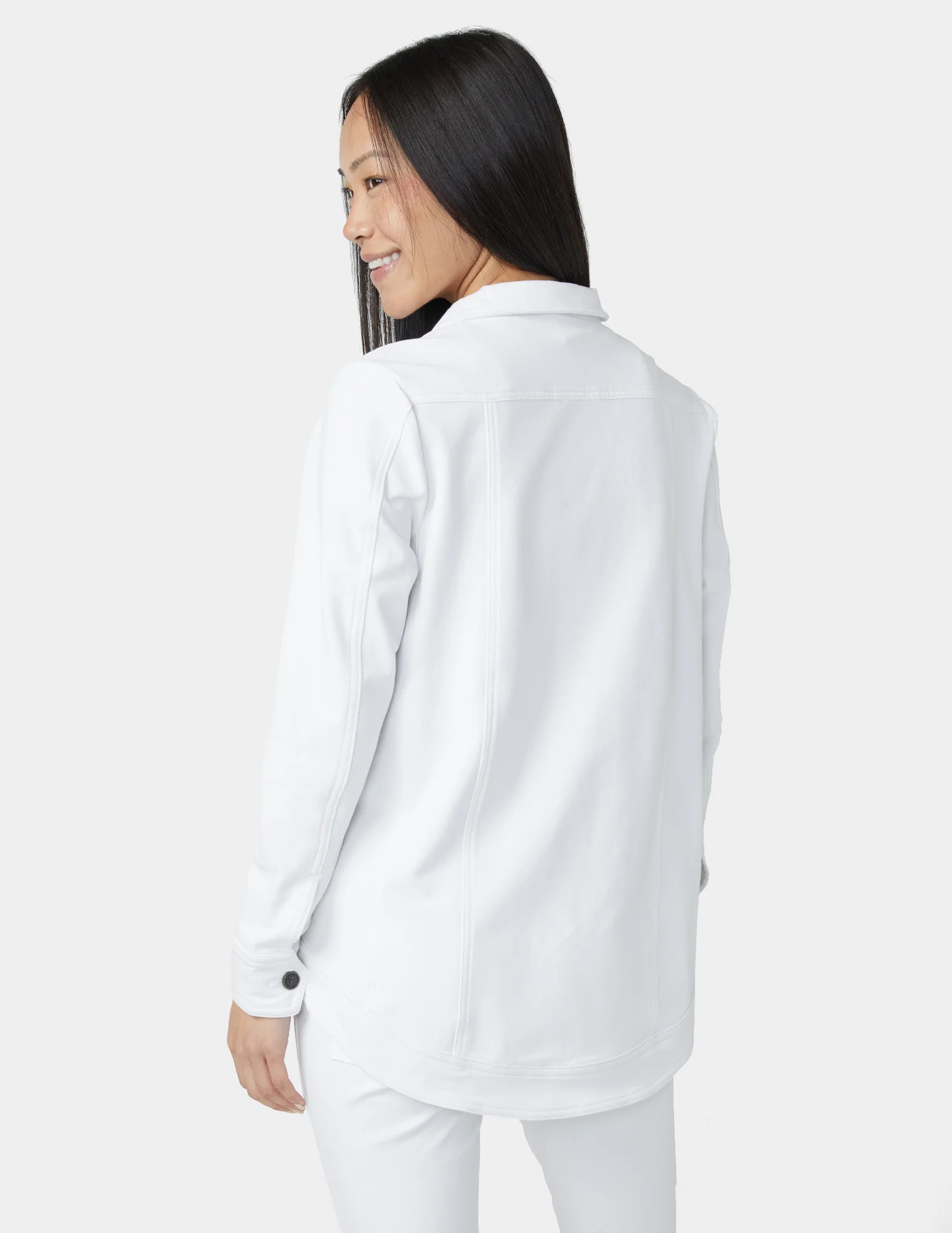 French Terry Shacket - Image 3