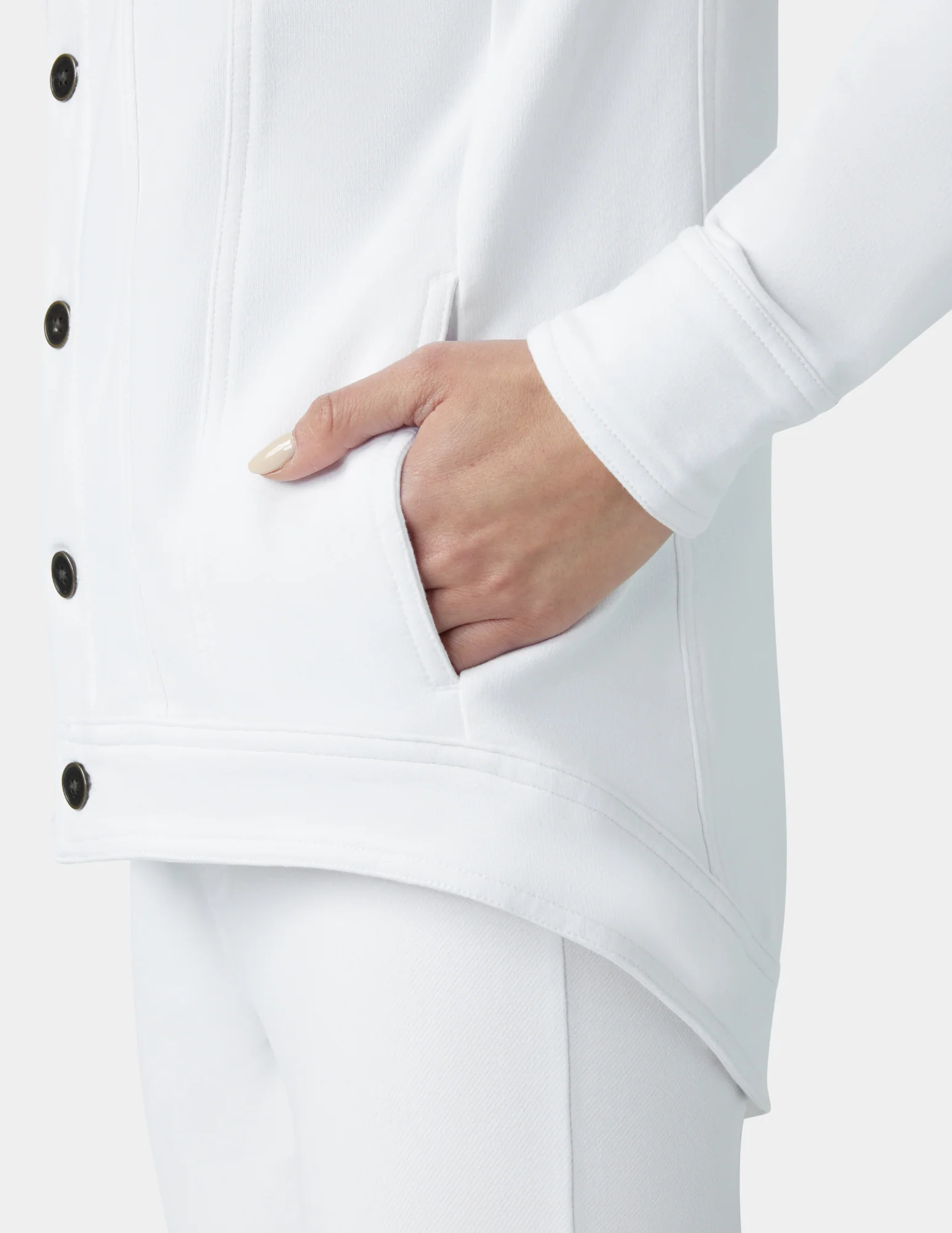 French Terry Shacket - Image 4