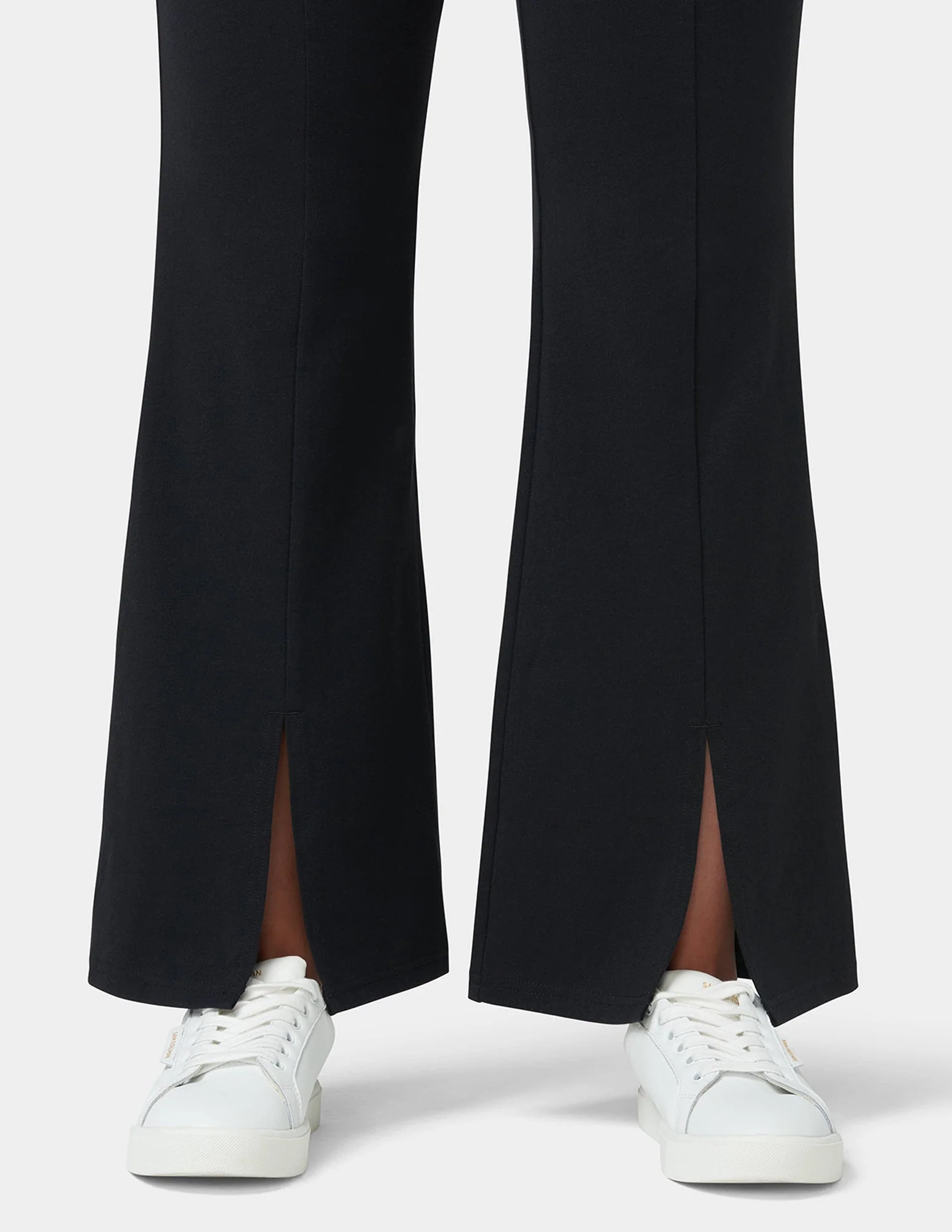 Front Slit Cotton Yoga Pants - Image 6