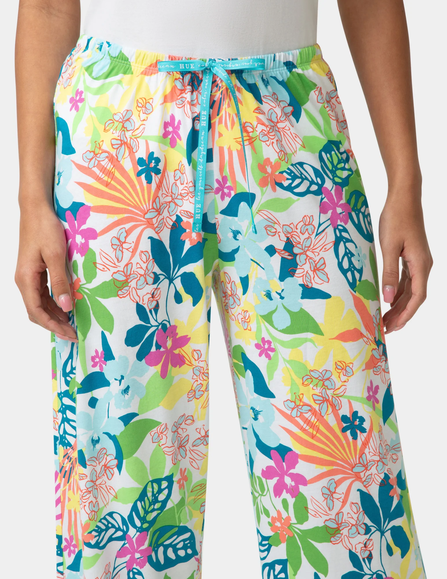Fun Time Floral PJ Capri - Image 5