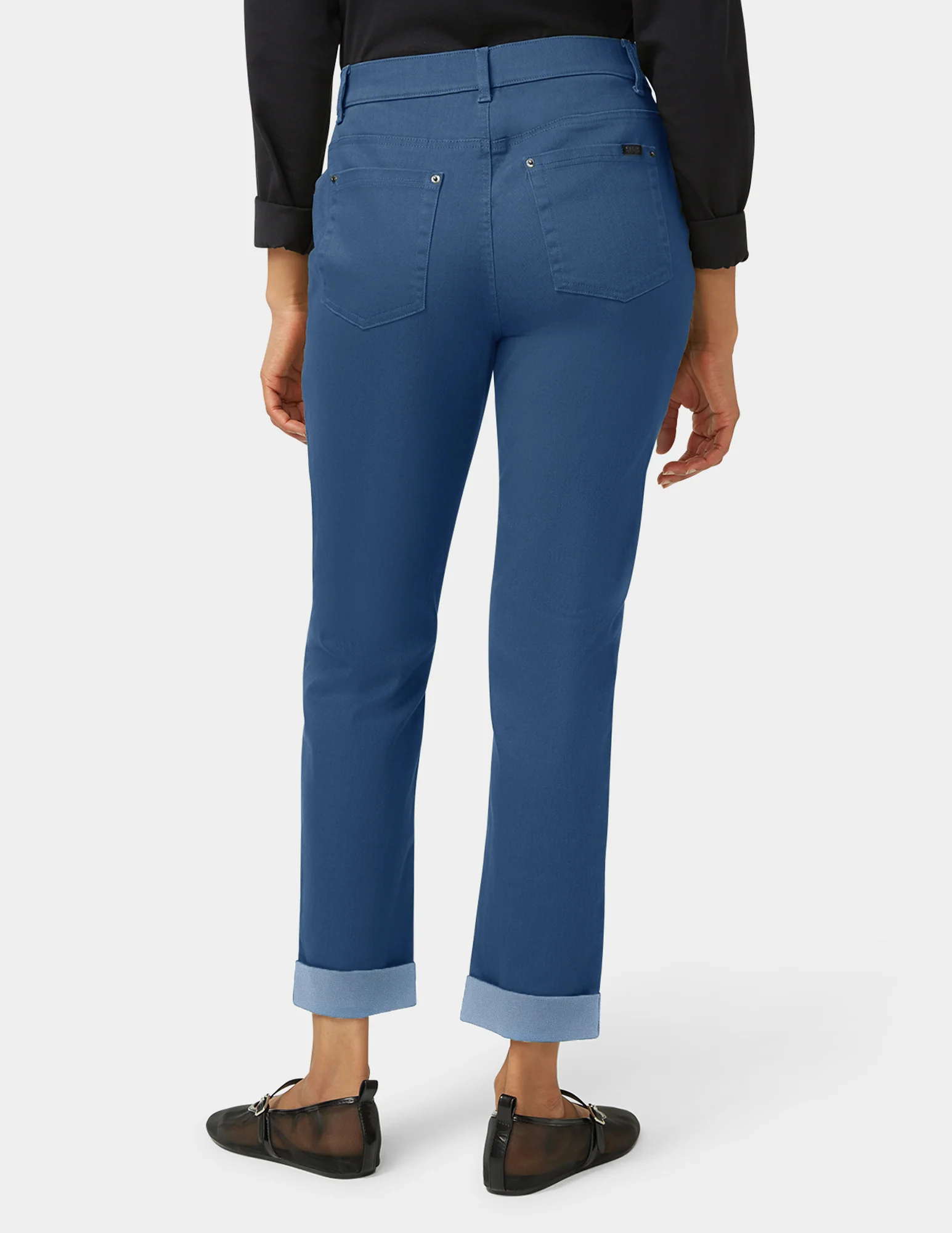 Girlfriend Mid-Rise Denim Pant - Image 3