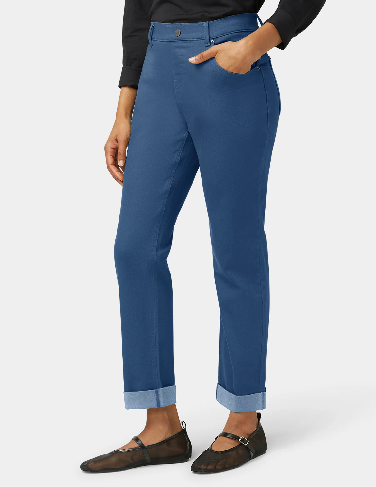 Girlfriend Mid-Rise Denim Pant - Image 6