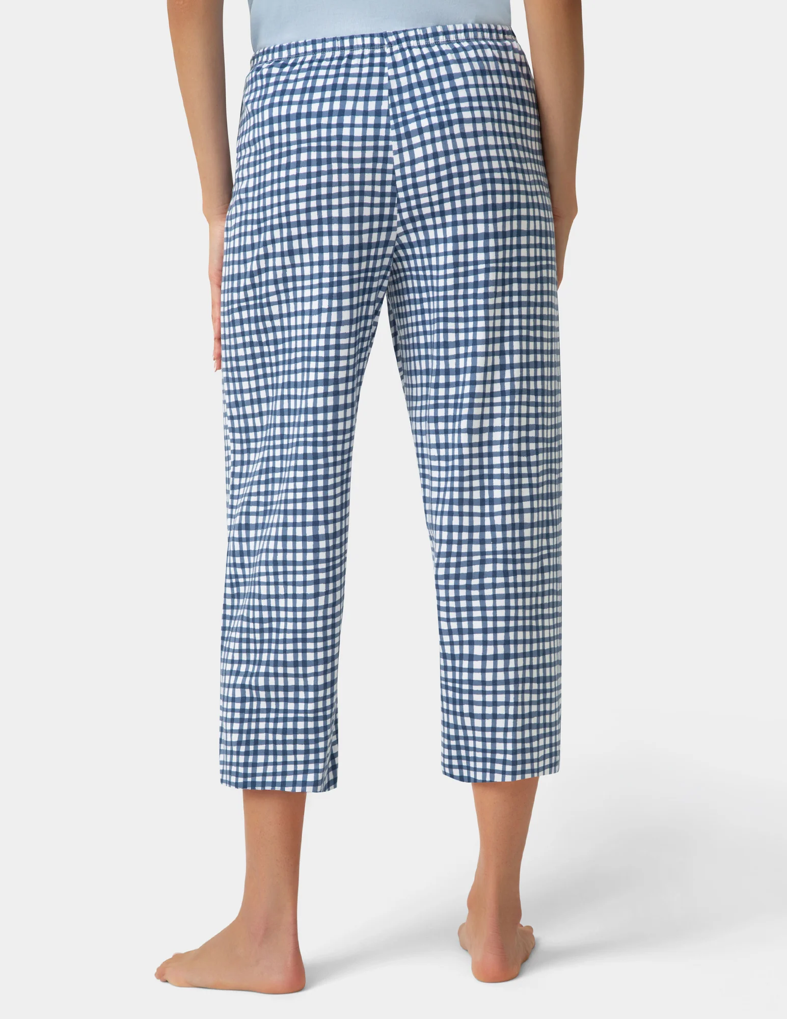 Good Time Gingham PJ Capri - Image 3
