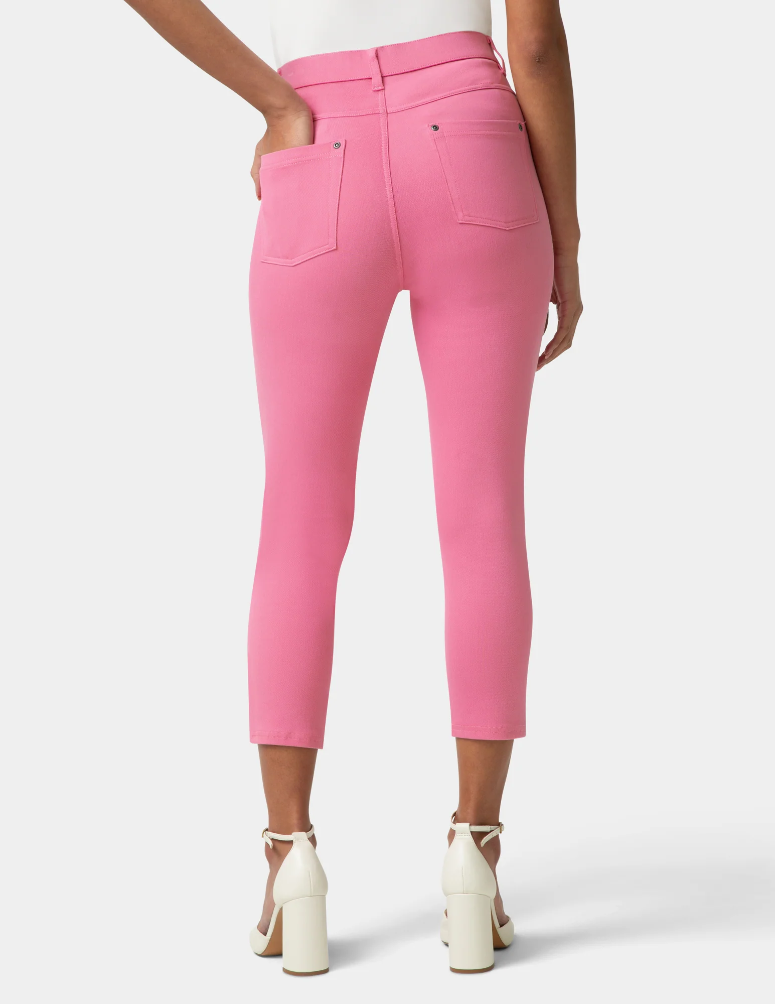 Hi-Rise Ultra Soft Denim Capri Legging - Image 3