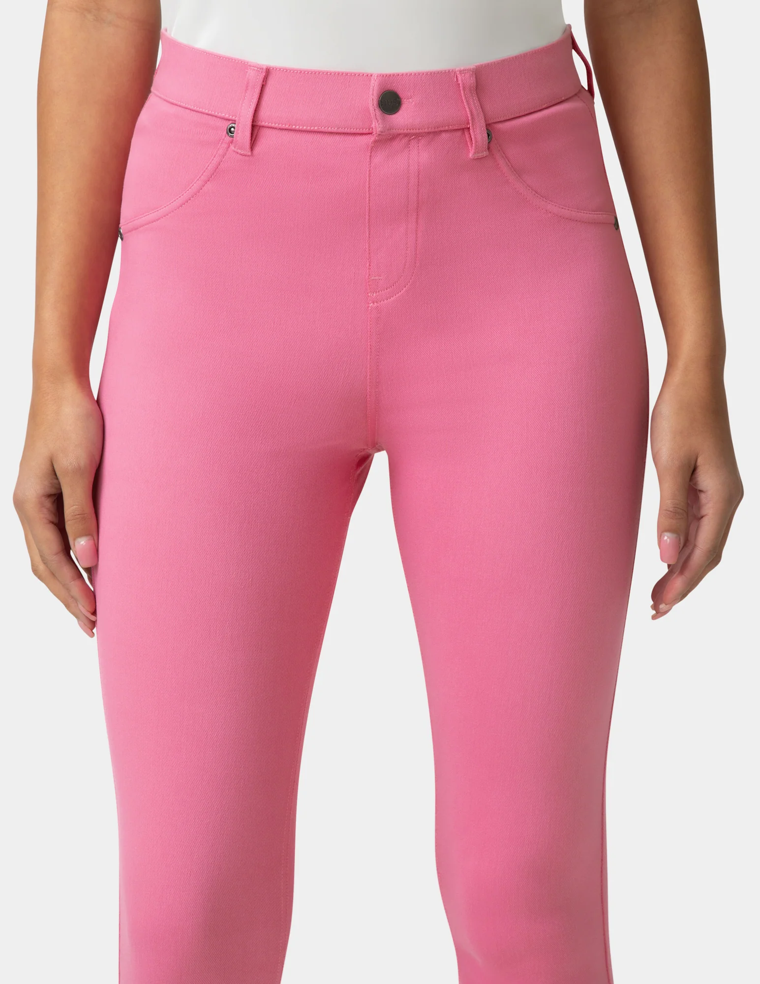 Hi-Rise Ultra Soft Denim Capri Legging - Image 4