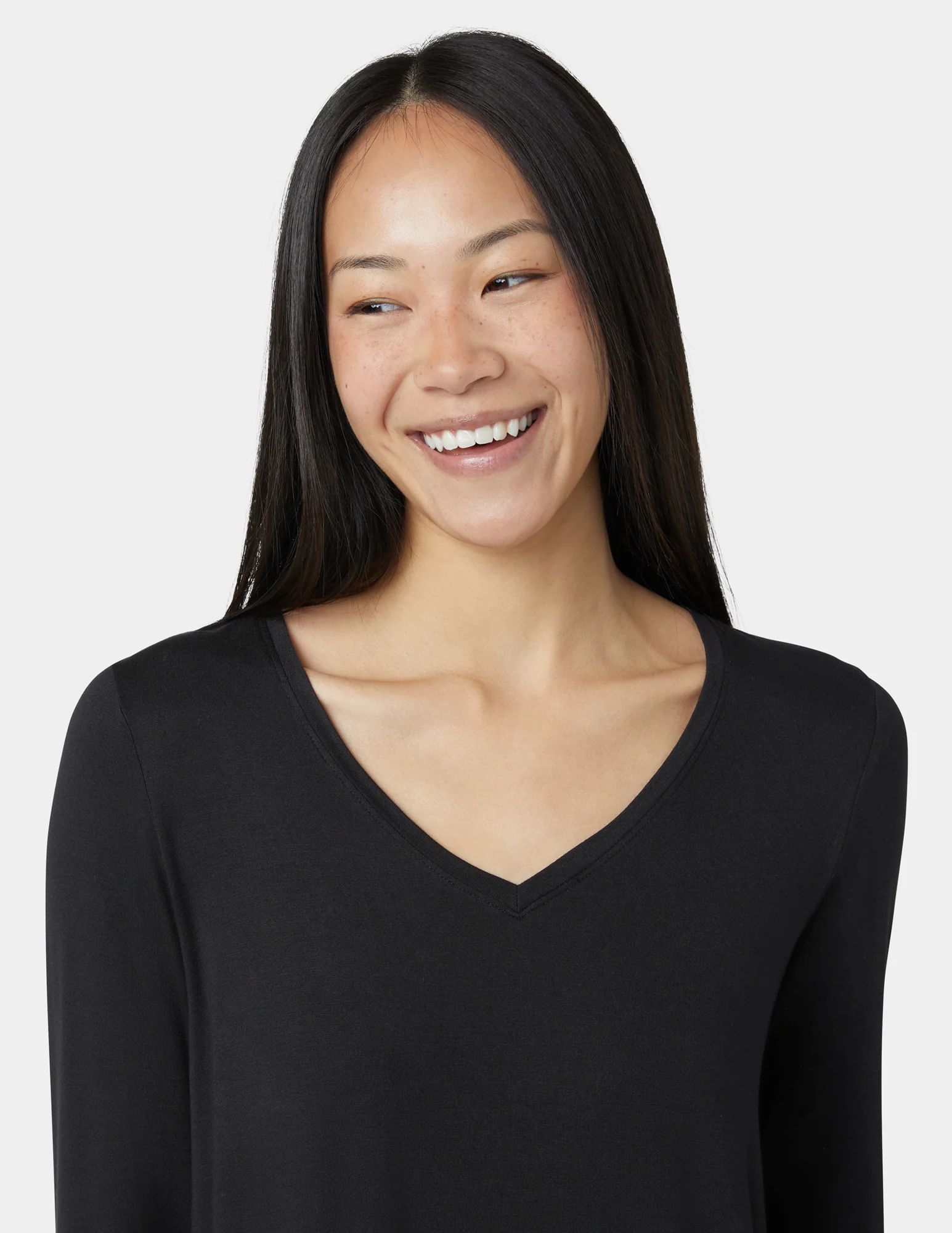 HUE Long Sleeve Legging Tee - Image 5