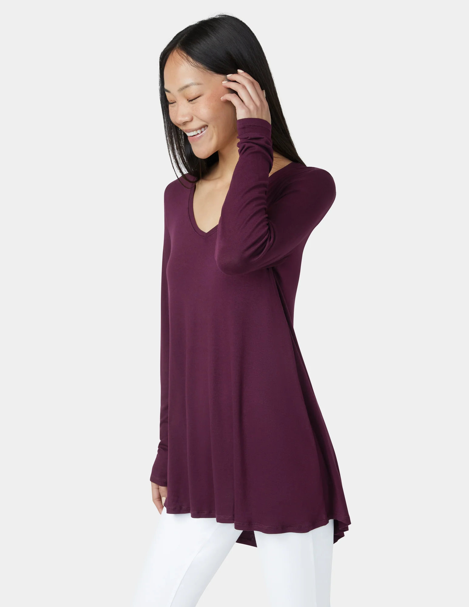 HUE Long Sleeve Legging Tee - Image 5