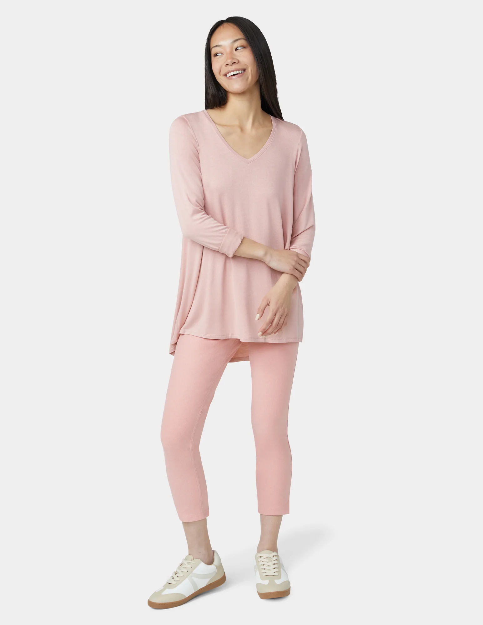 HUE Long Sleeve Legging Tee - Image 2
