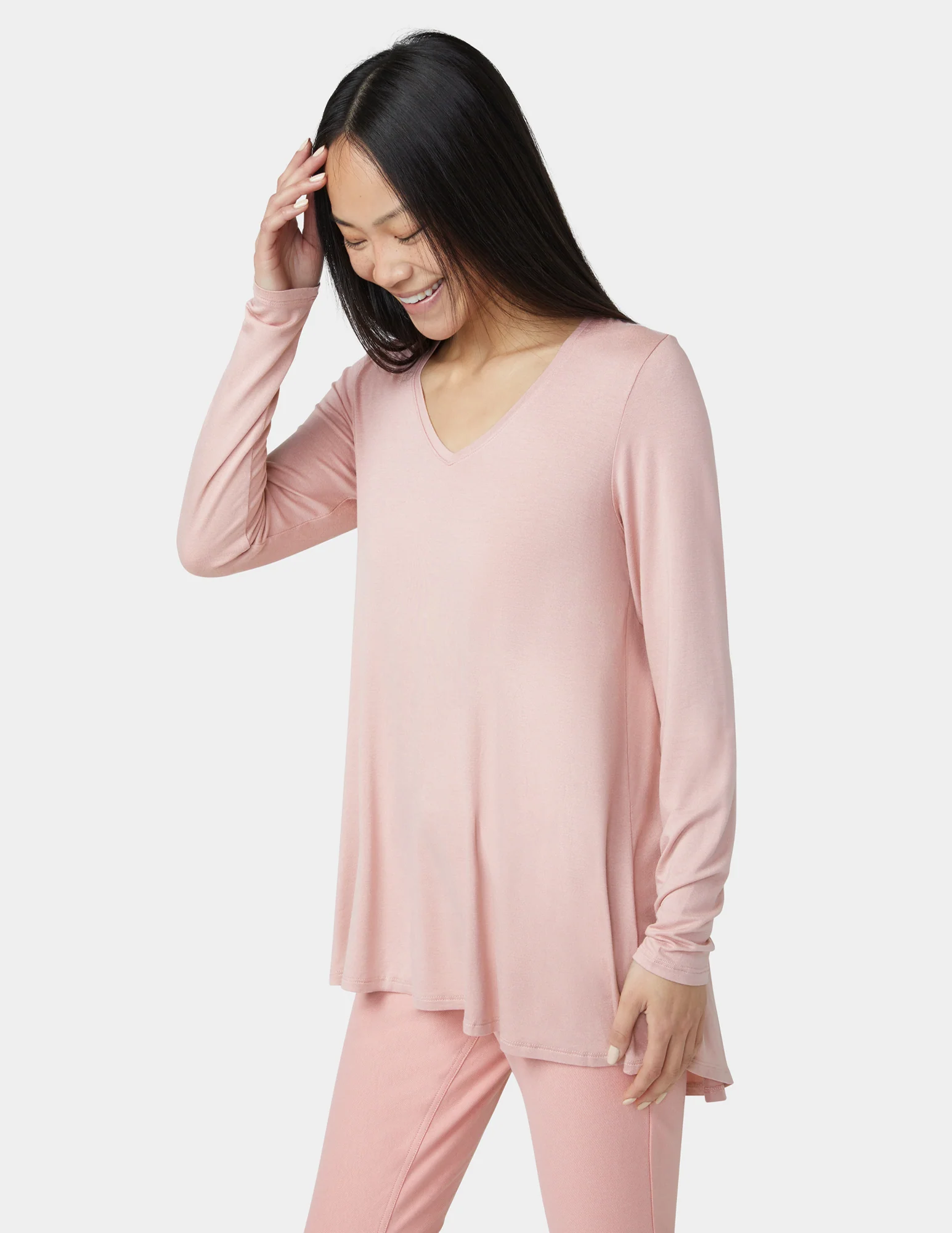HUE Long Sleeve Legging Tee - Image 6