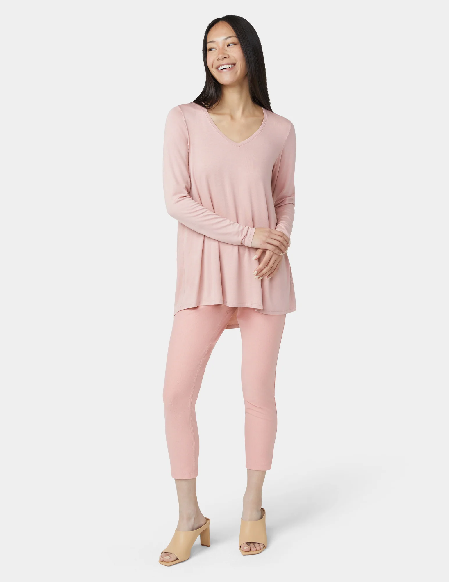 HUE Long Sleeve Legging Tee - Image 7