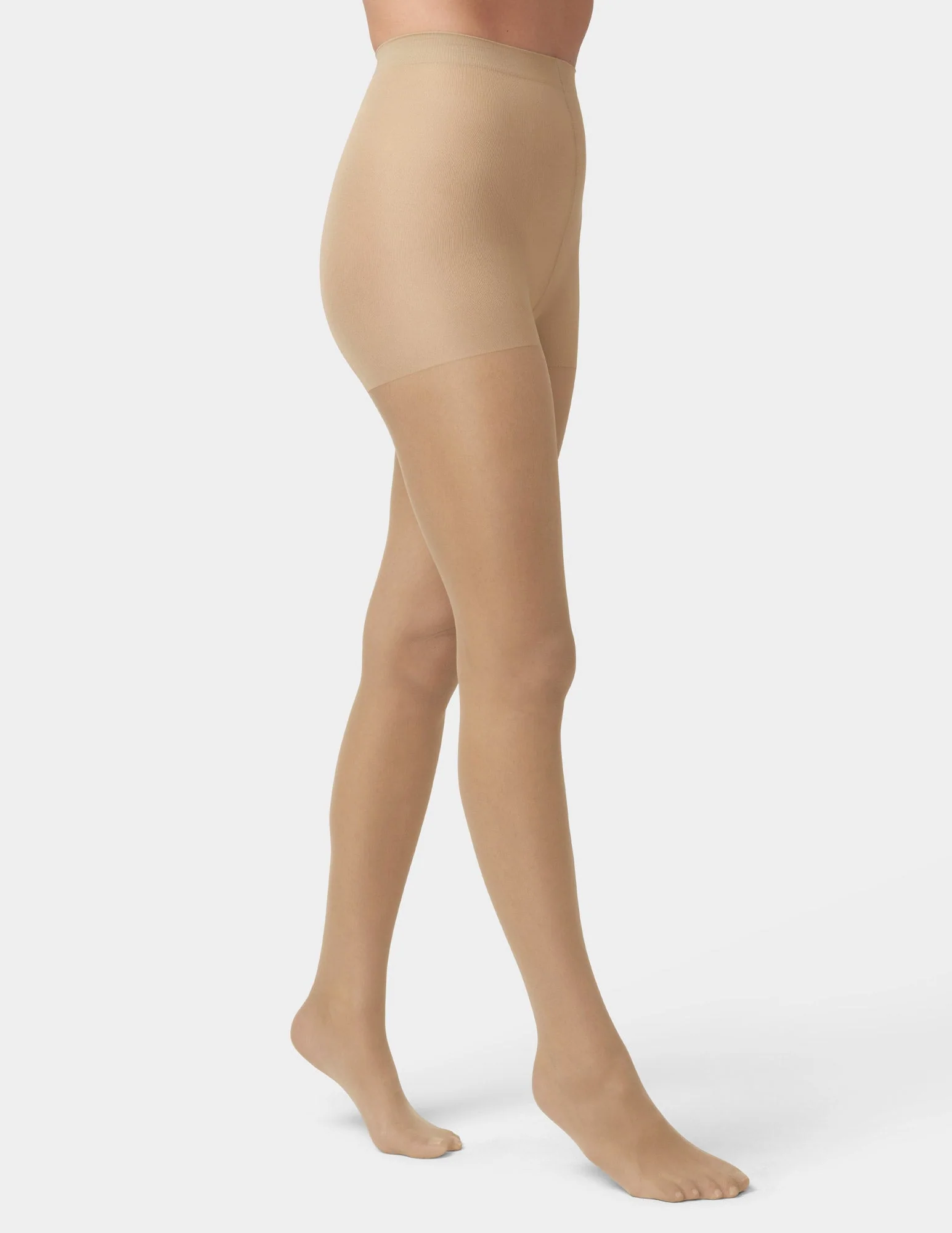 HUE So Silky Sheer Control Top with Invisible Reinforced Toe