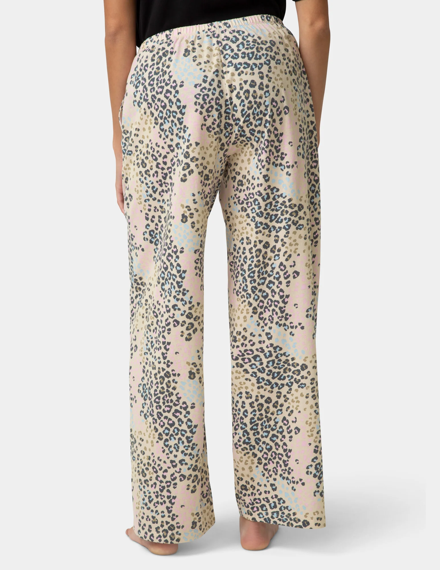Cotton Candied Lazy Leopard PJ Pant - Image 3