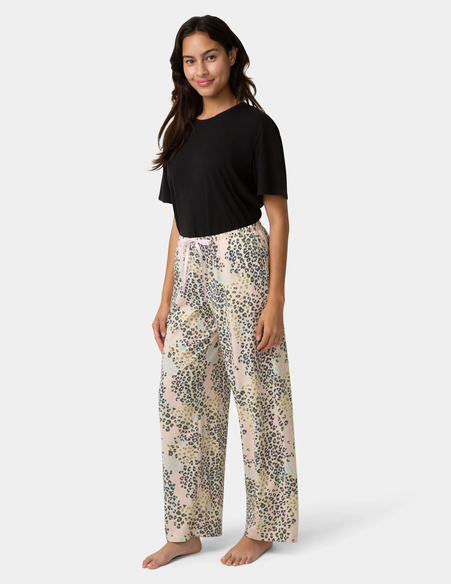 Cotton Candied Lazy Leopard PJ Pant - Image 6