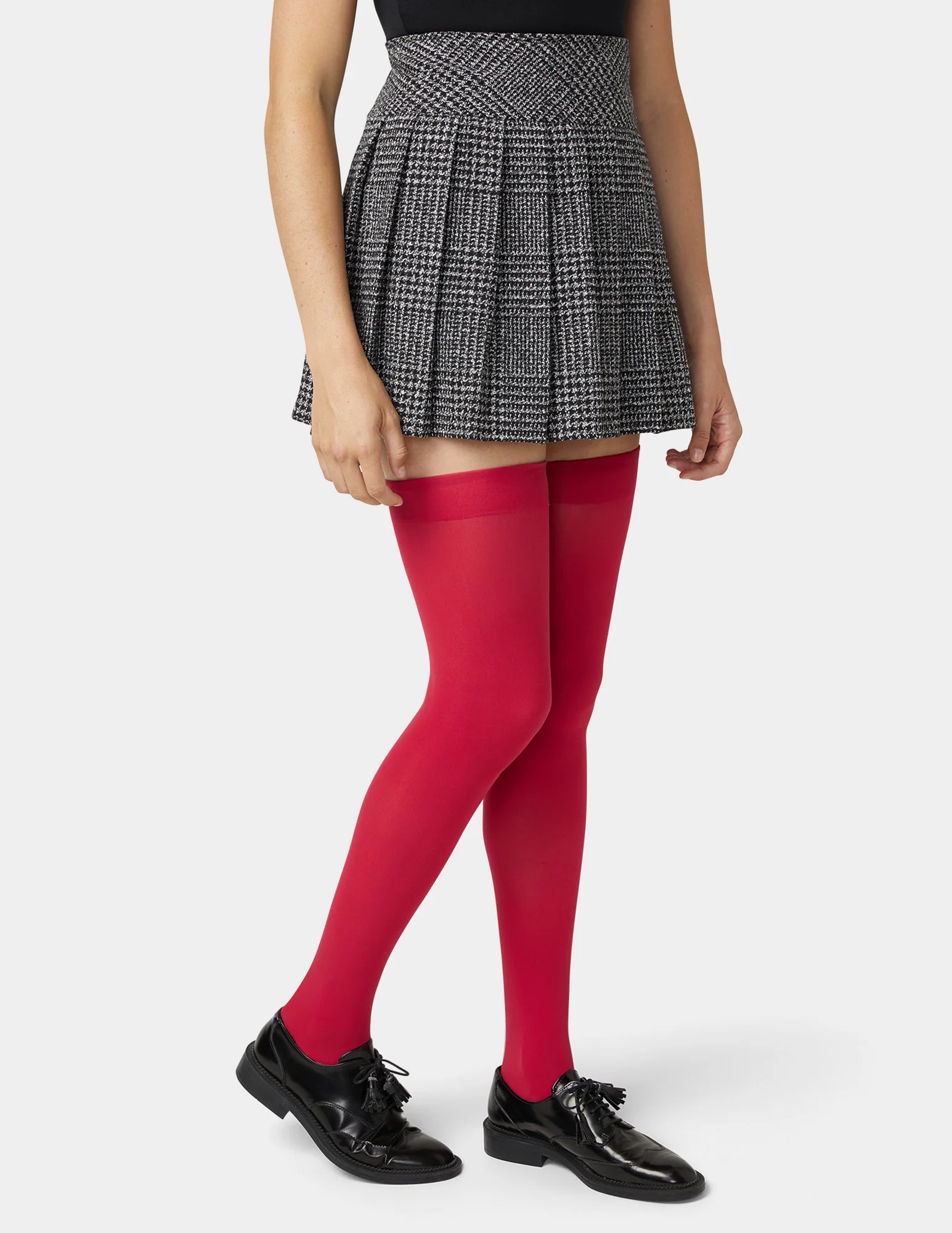 Opaque Over The Knee Sock - Image 3
