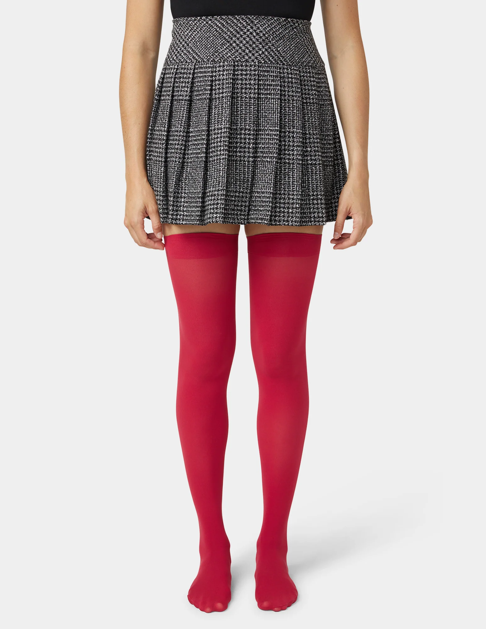 Opaque Over The Knee Sock - Image 5