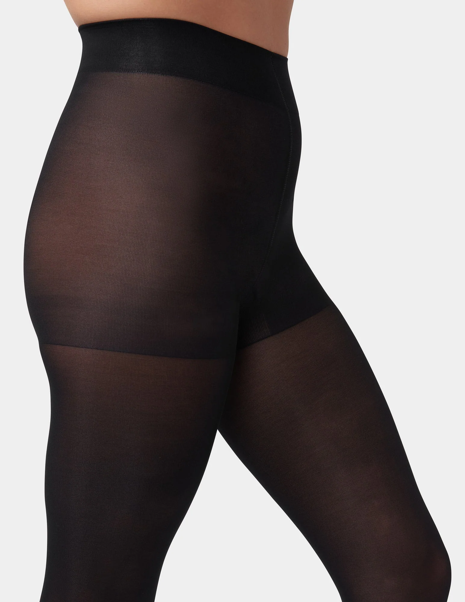 Opaque Tights with Control Top - Image 2