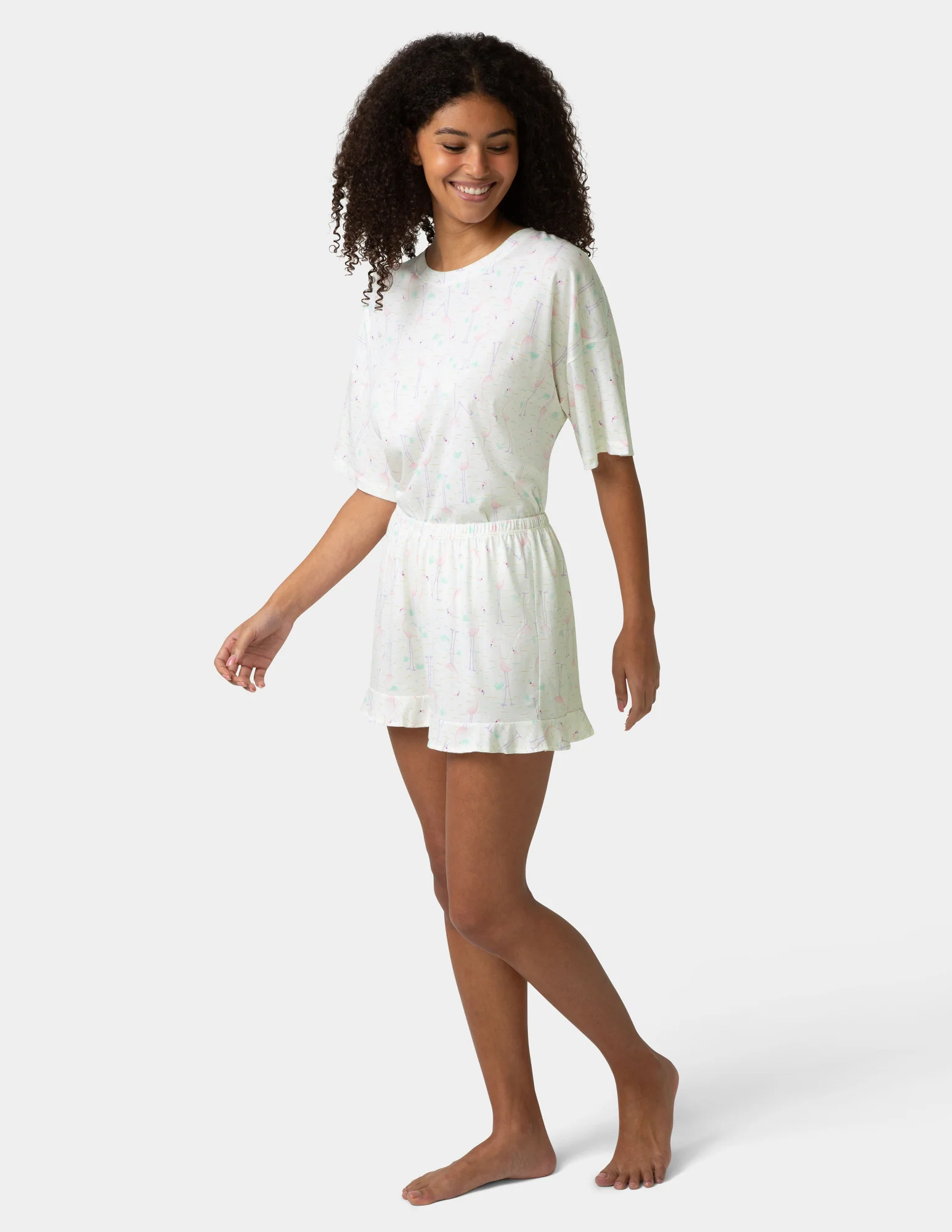 Oversized Tee PJ Set - Image 3