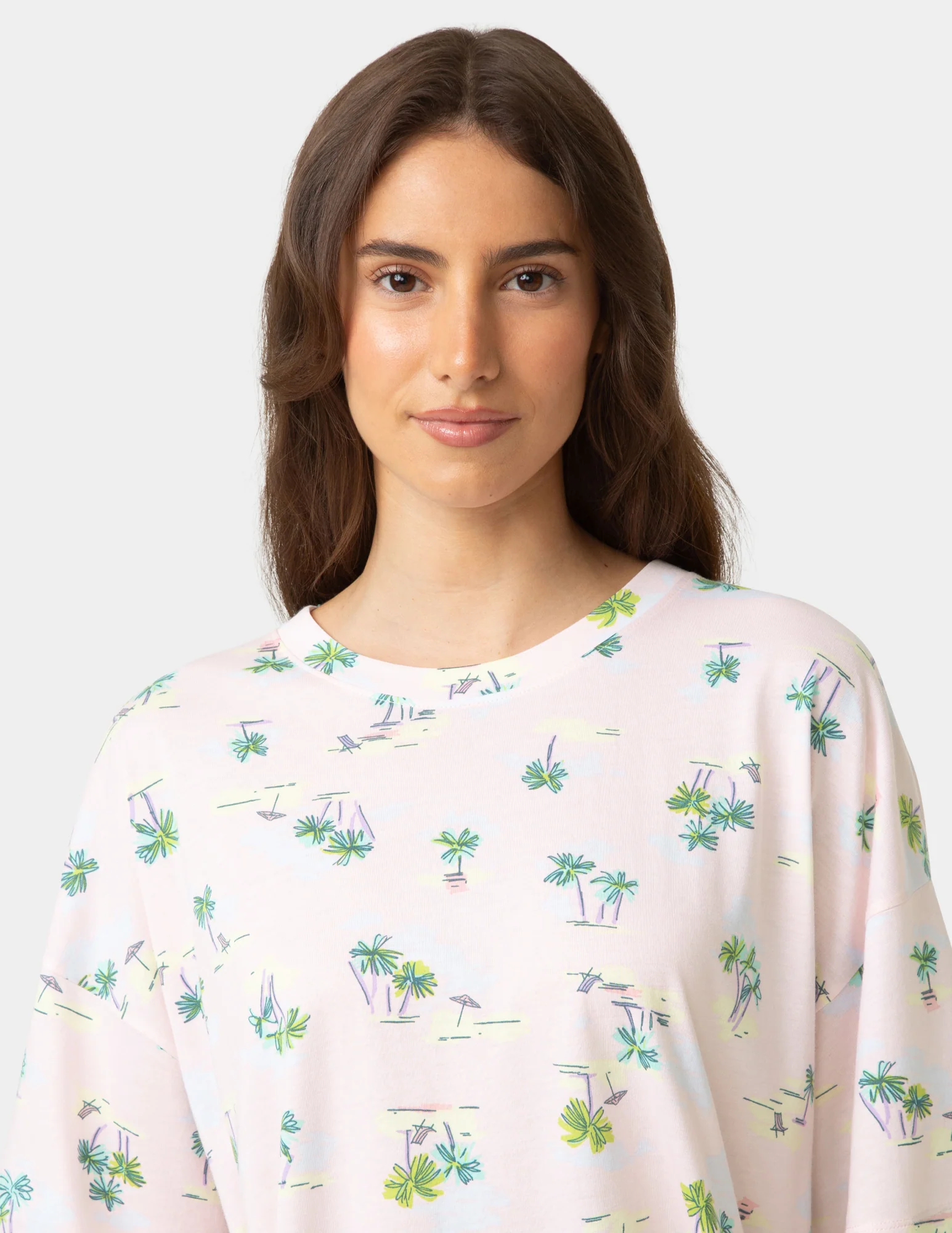 Oversized Tee PJ Set - Image 5