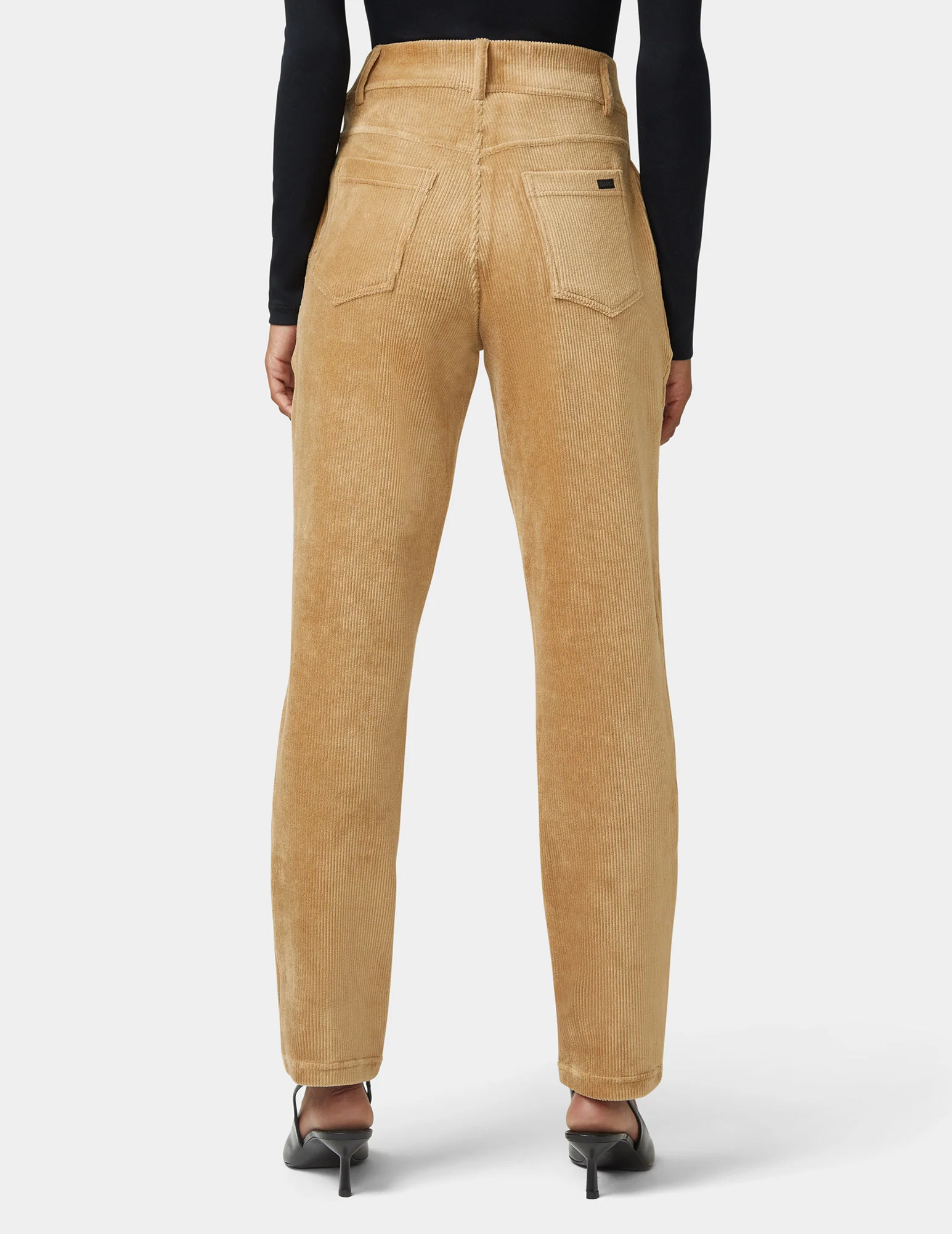 Plush Corduroy Tapered Pants - Image 3