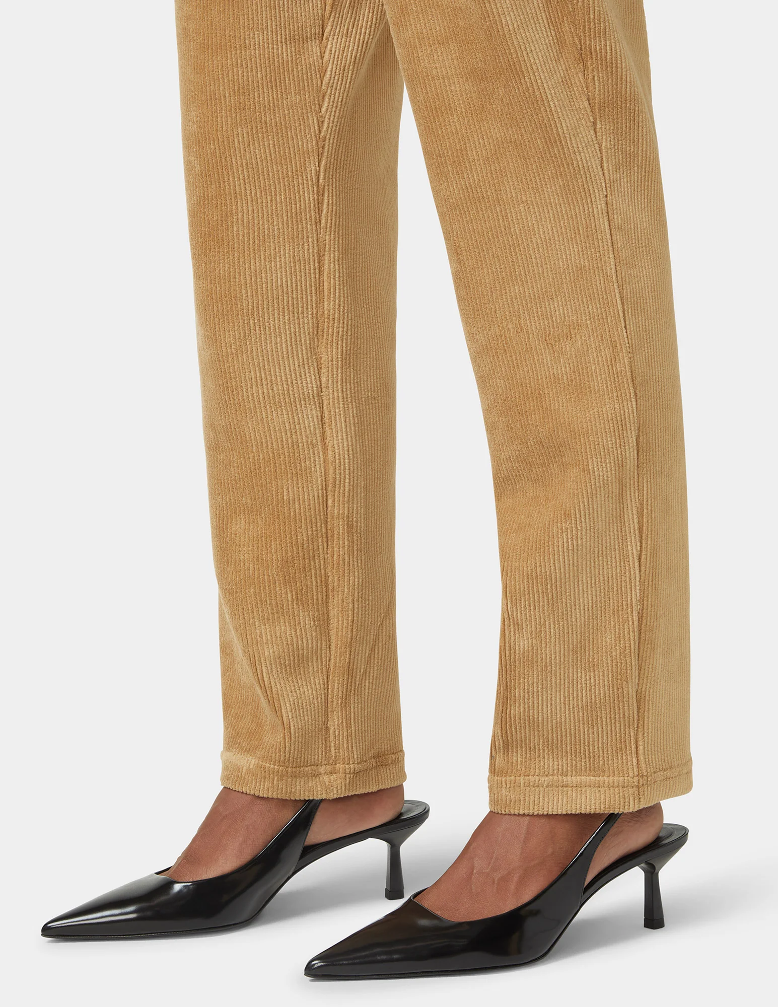 Plush Corduroy Tapered Pants - Image 5