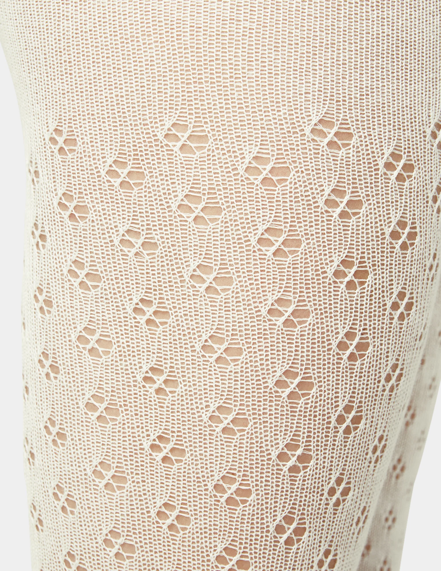 Pointelle Diamond Sweater Tight - Image 3