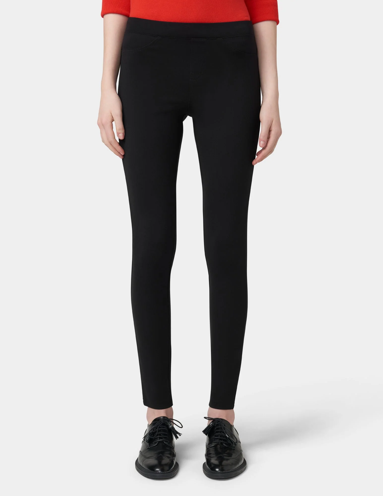 Ponte Mid-Rise Leggings
