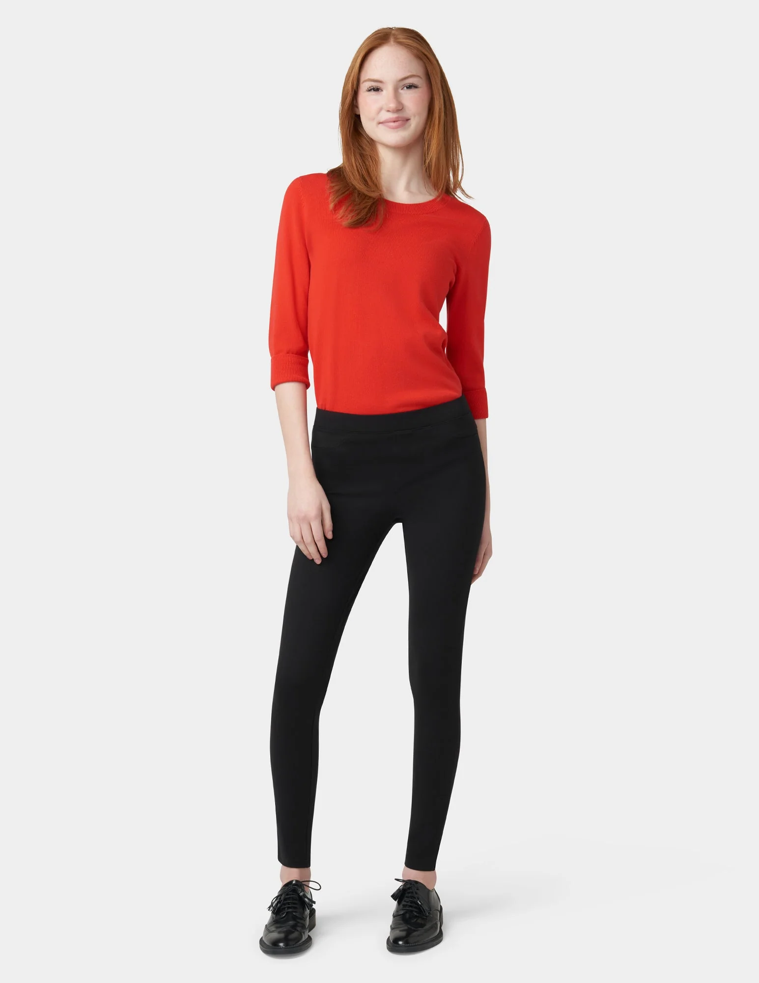 Ponte Mid-Rise Leggings - Image 2