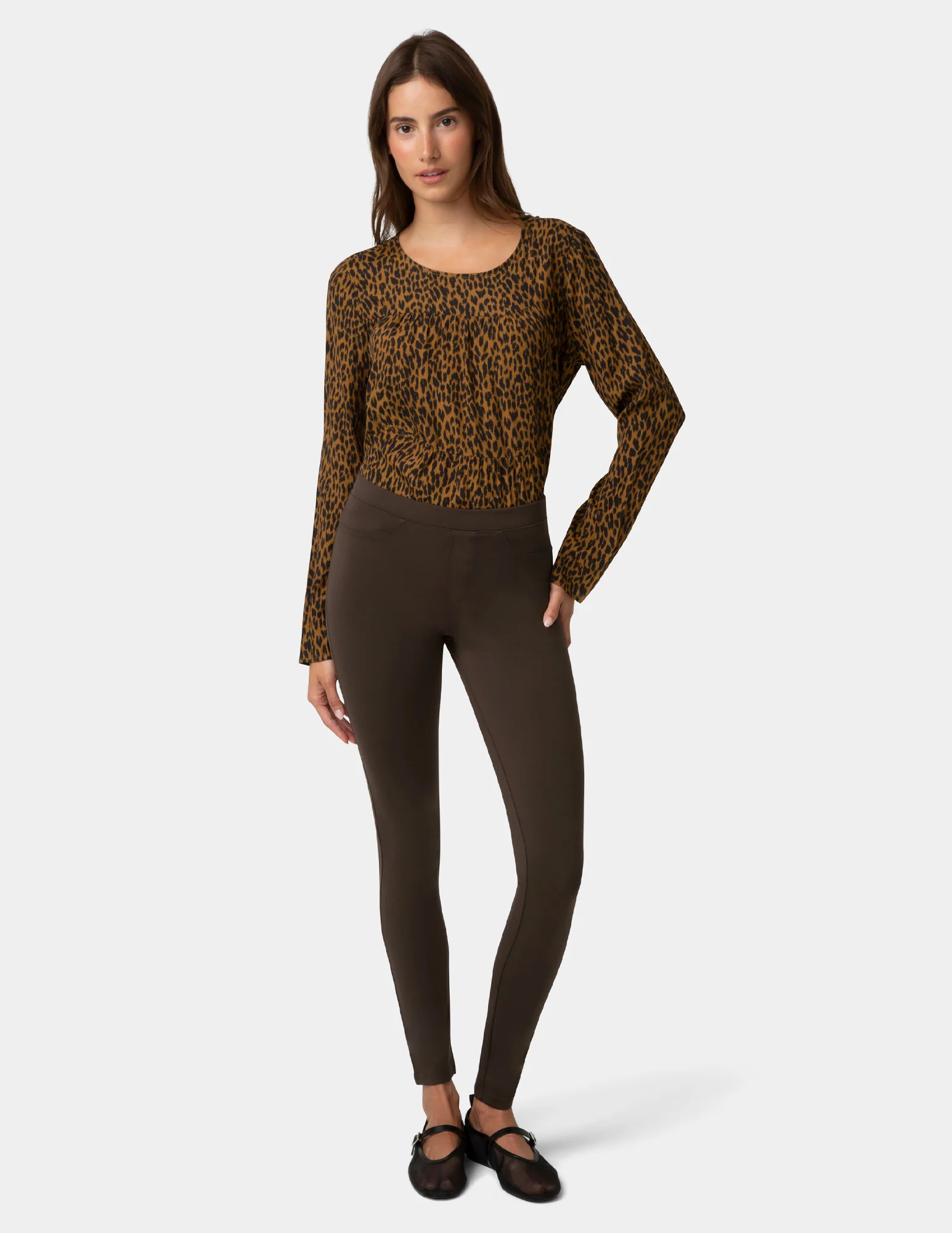 Ponte Mid-Rise Leggings - Image 2