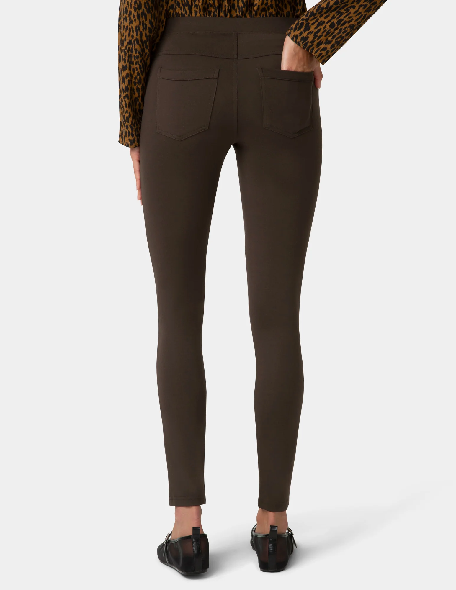 Ponte Mid-Rise Leggings - Image 3