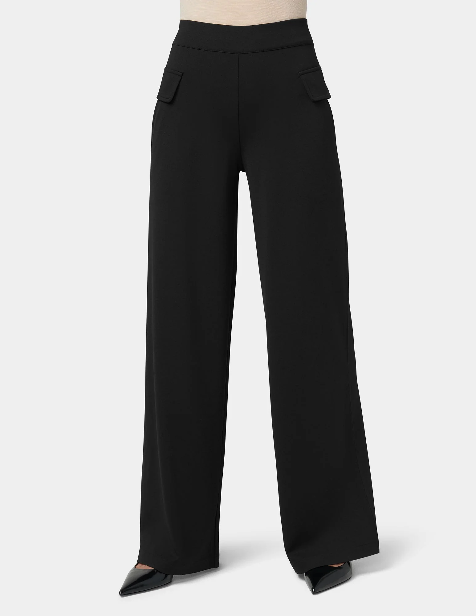 Ponte Wide Leg Pant