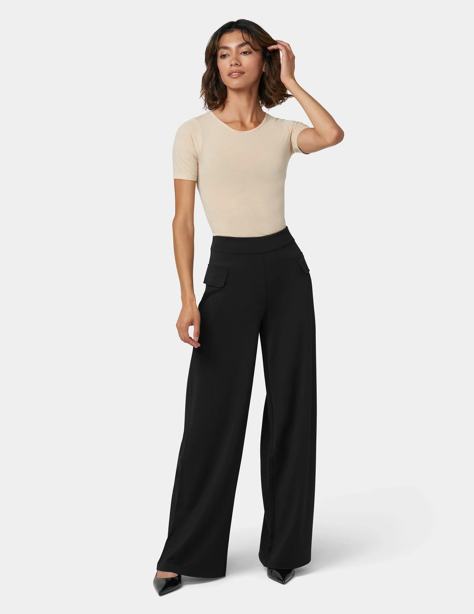 Ponte Wide Leg Pant - Image 2