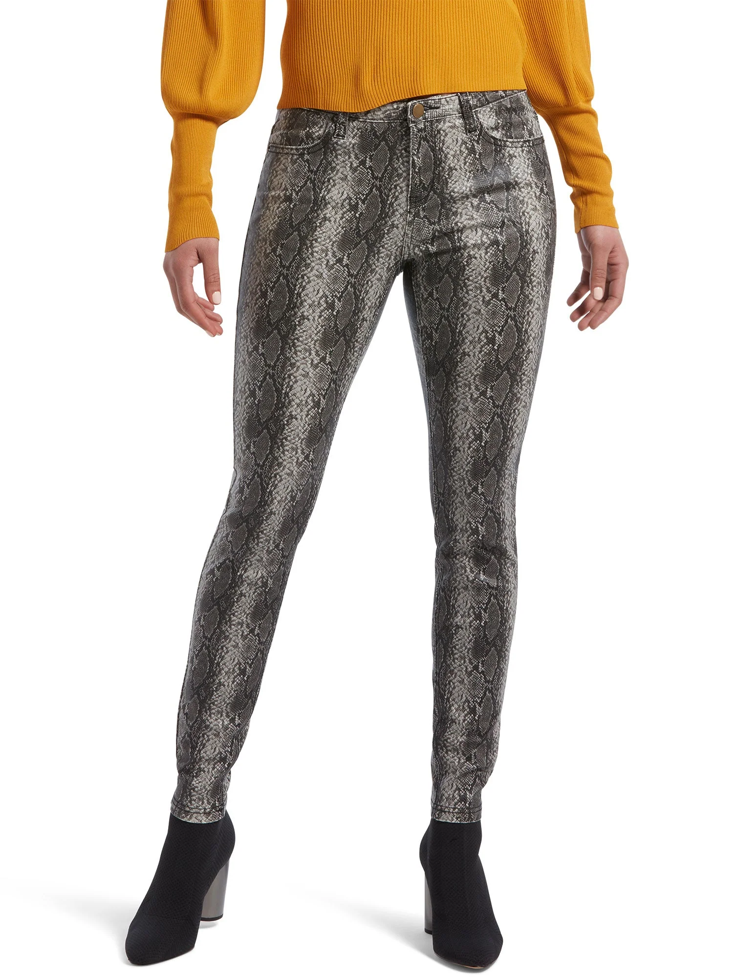 Python Denim Leggings