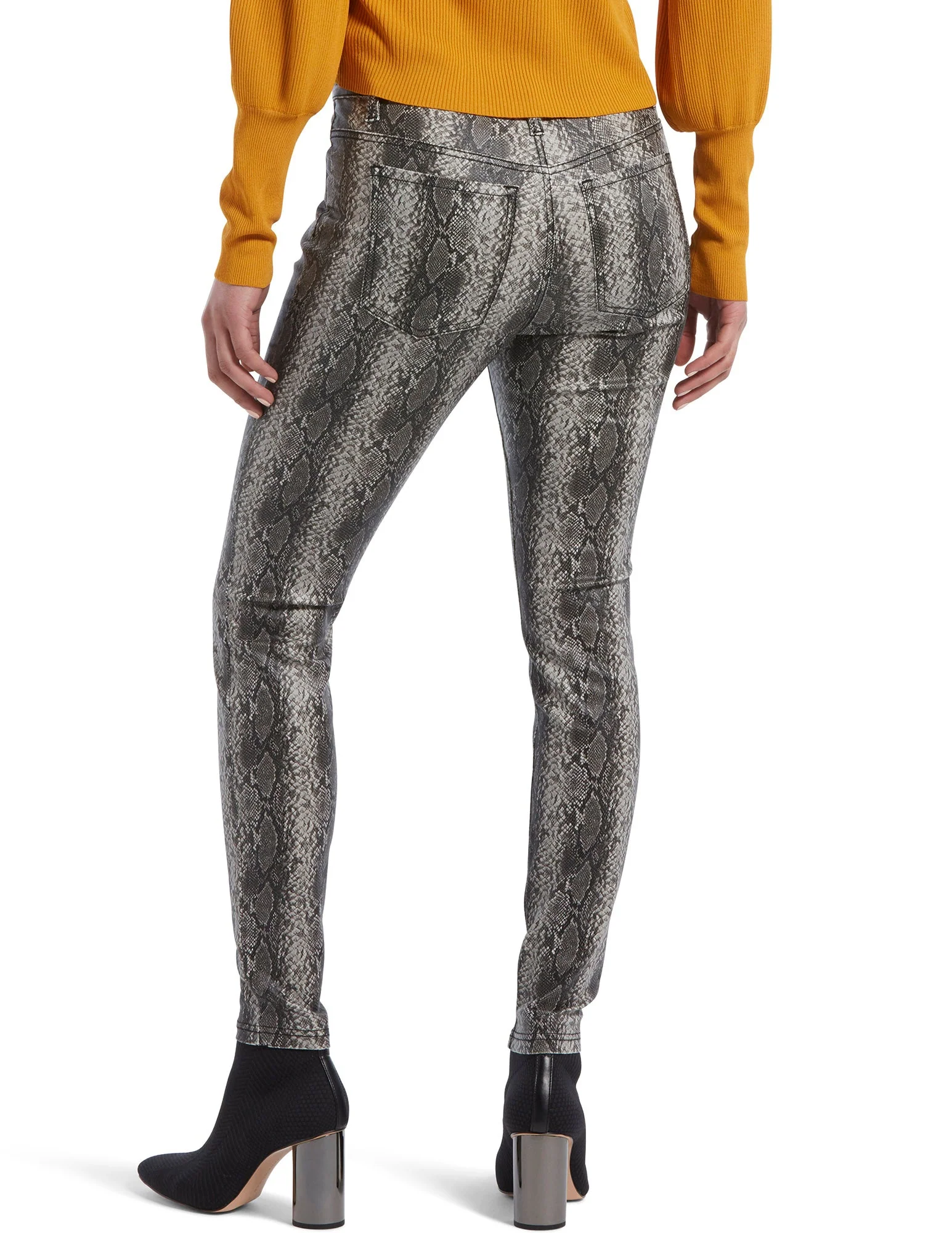 Python Denim Leggings - Image 2
