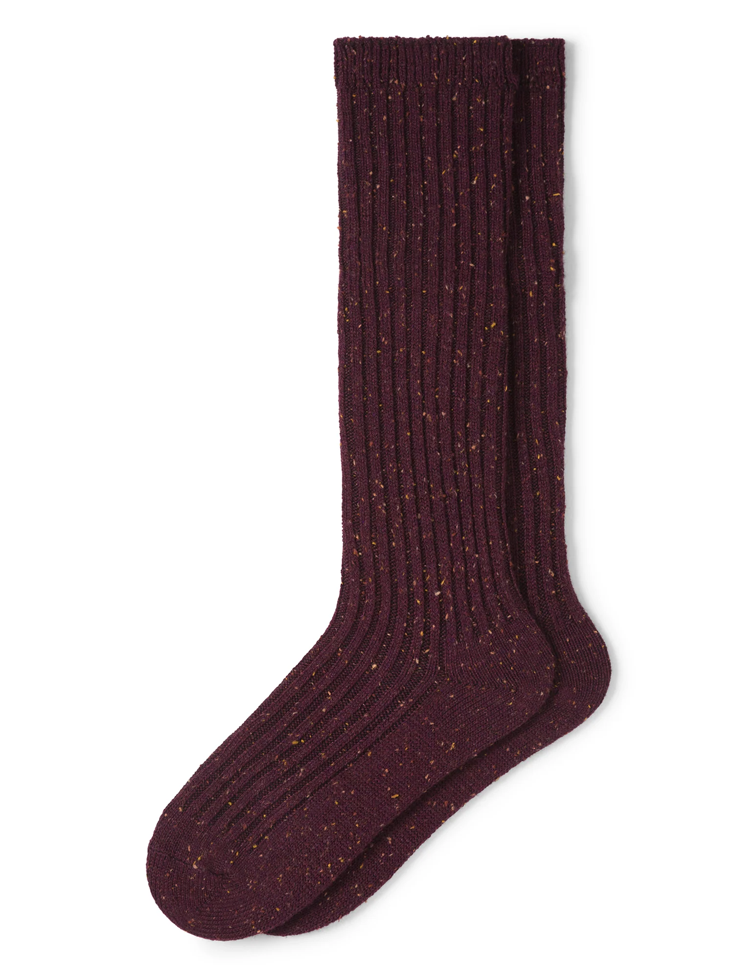 Ribbed Tweed Knee Sock - Image 3