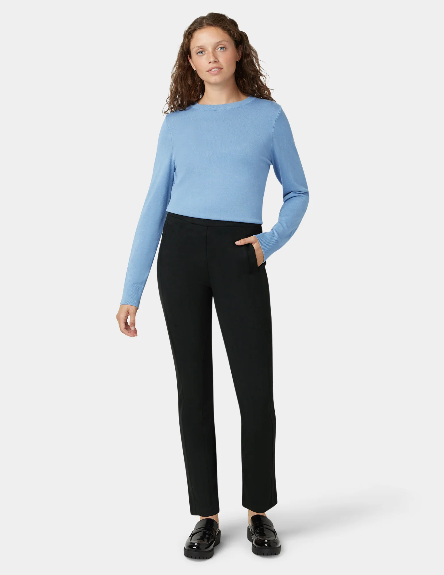 Ride or Die Suede Pull-On Pant