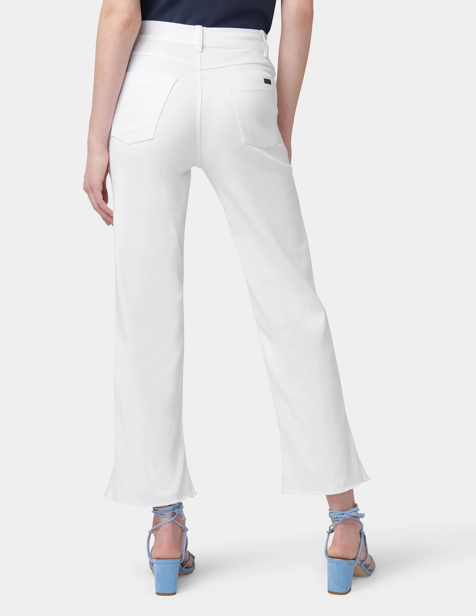 Ruffle Hem Denim Skimmer - Image 3
